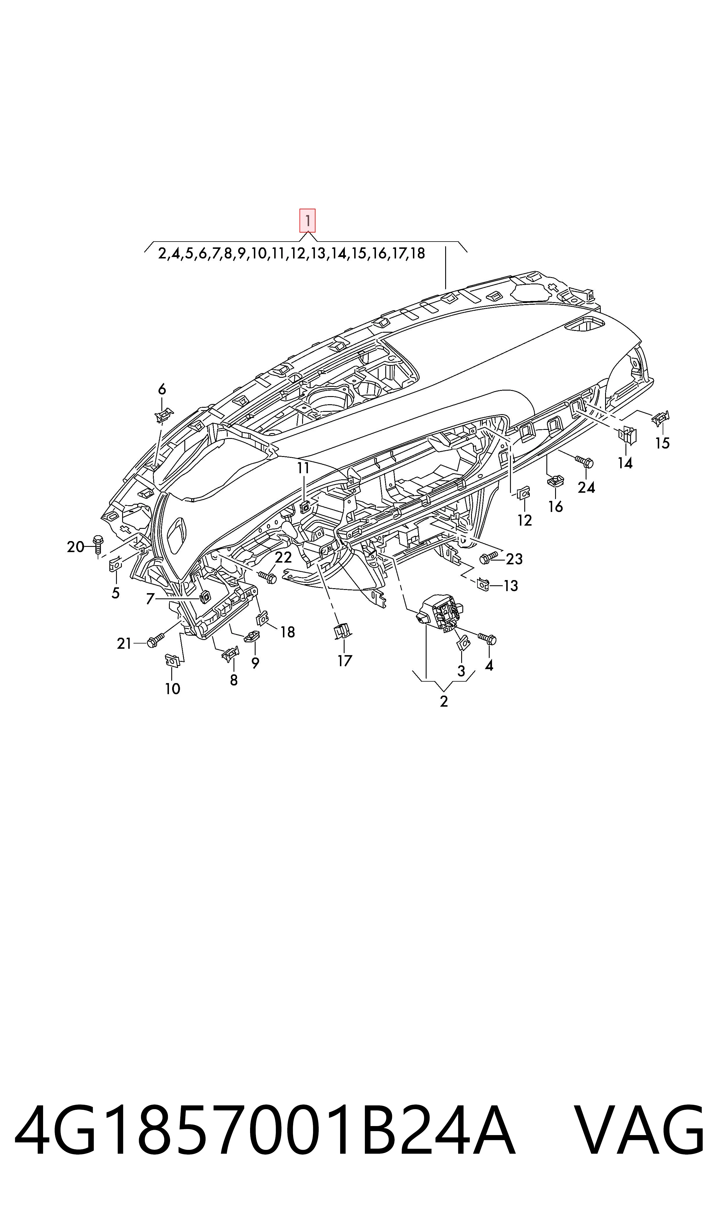 4G1857001B24A VAG