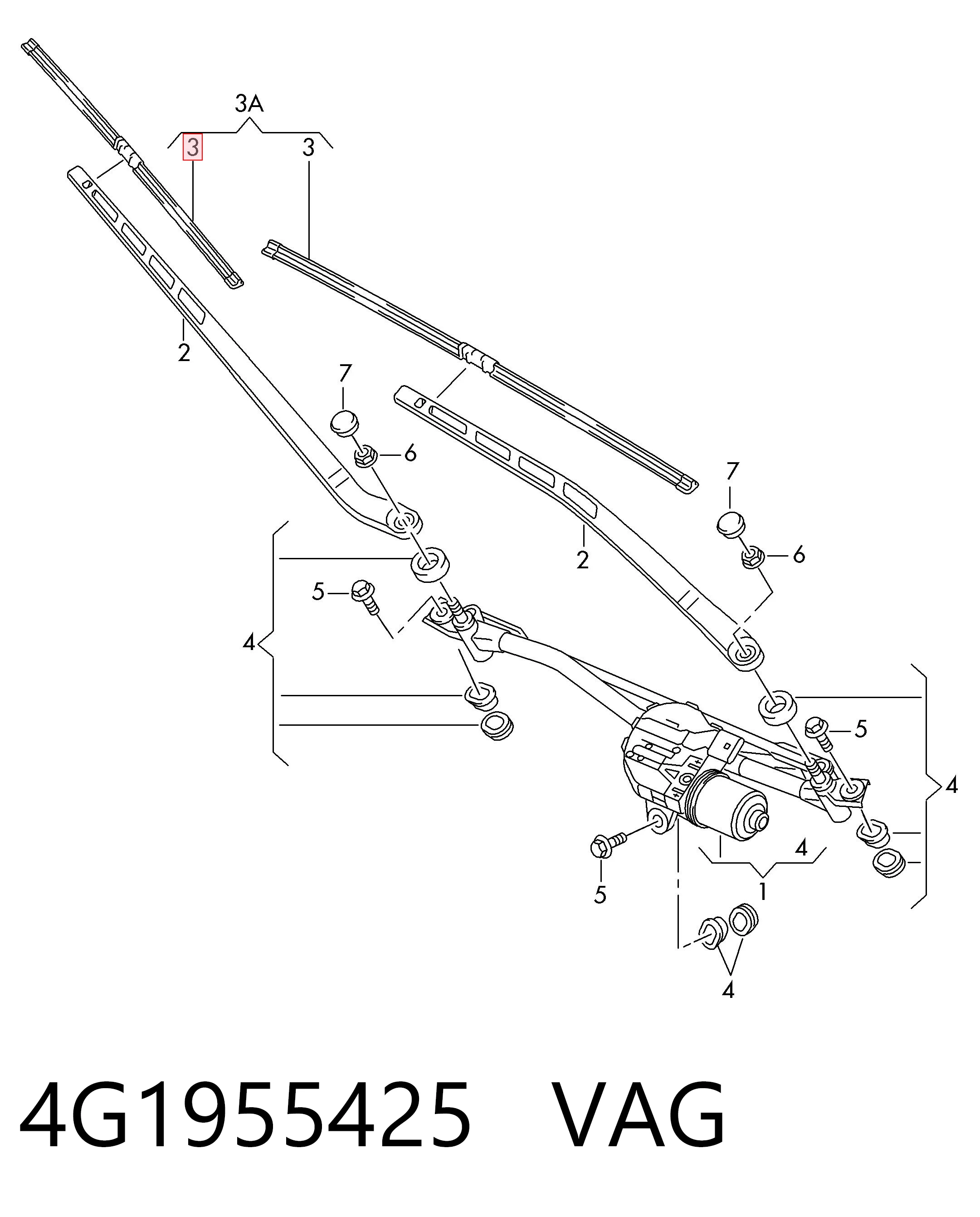 4G1955425 VAG