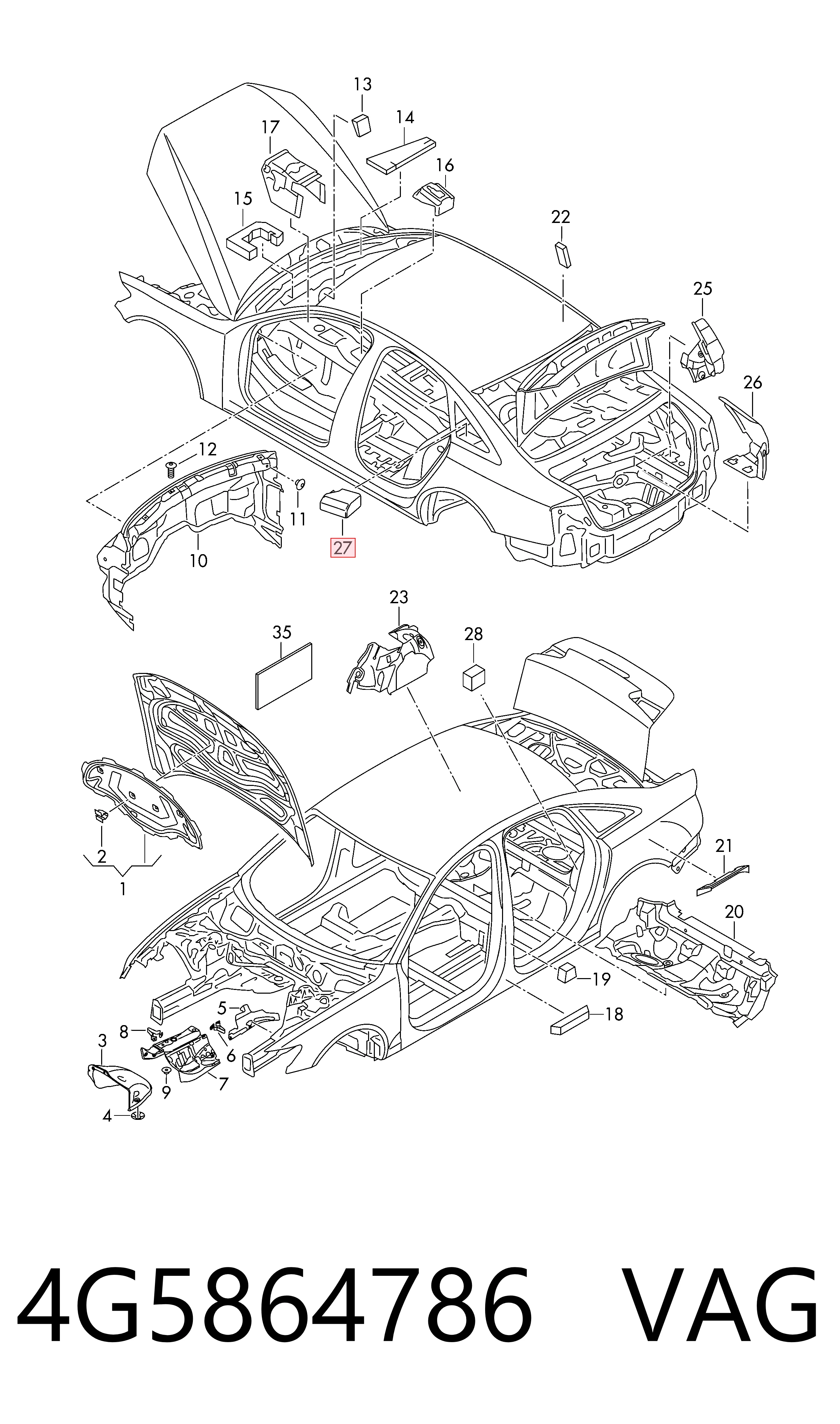 4G5864786 VAG