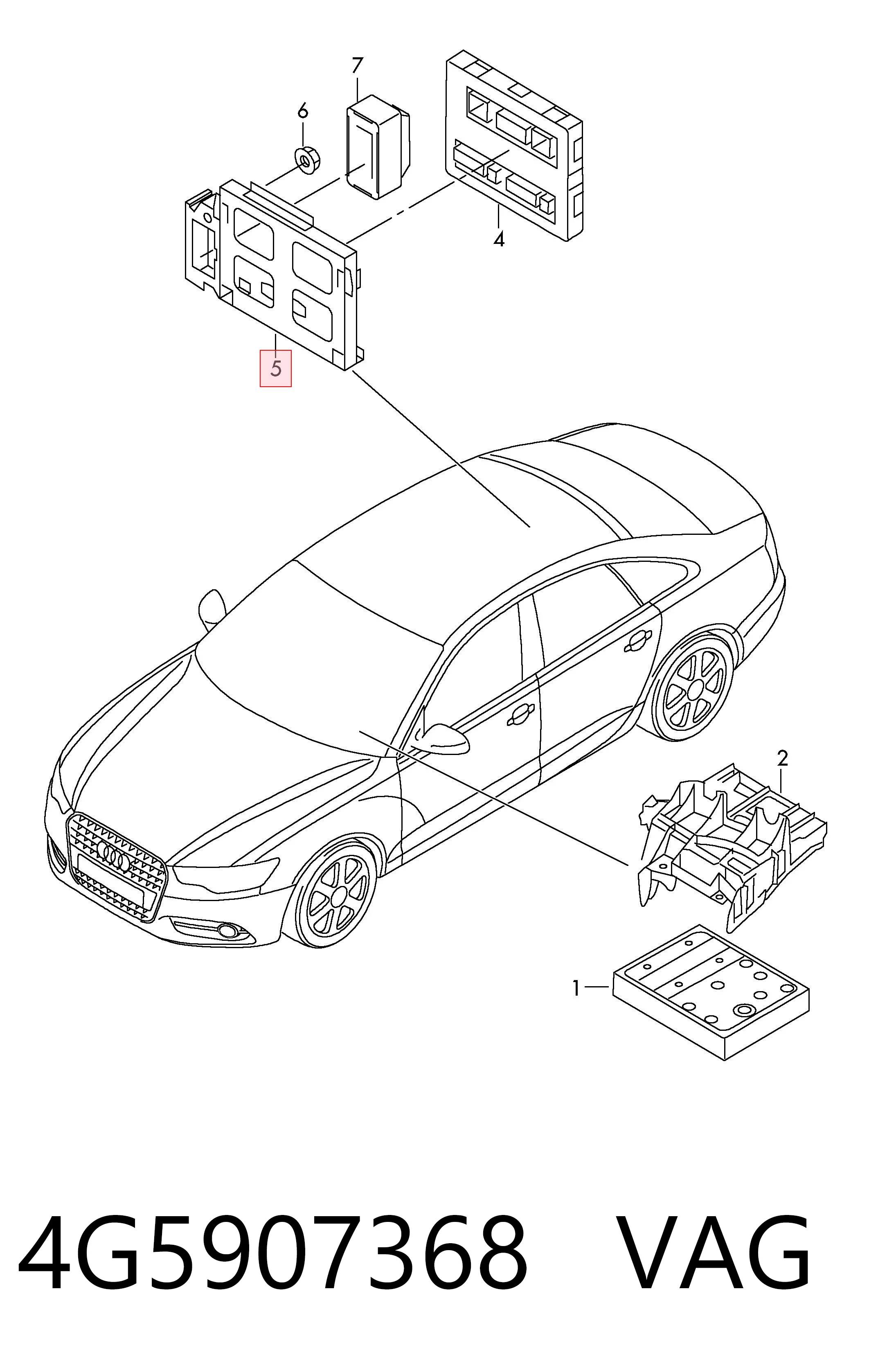 4G5907368 VAG