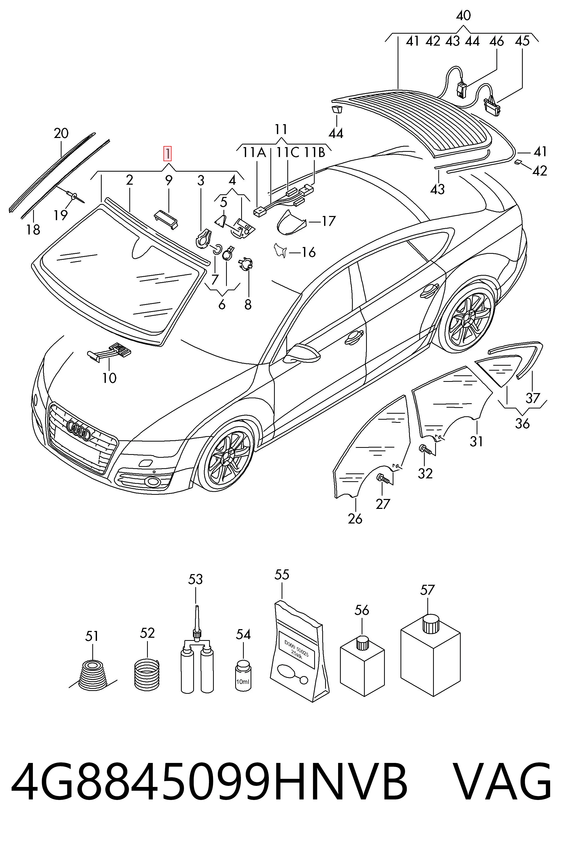 4G8845099HNVB VAG