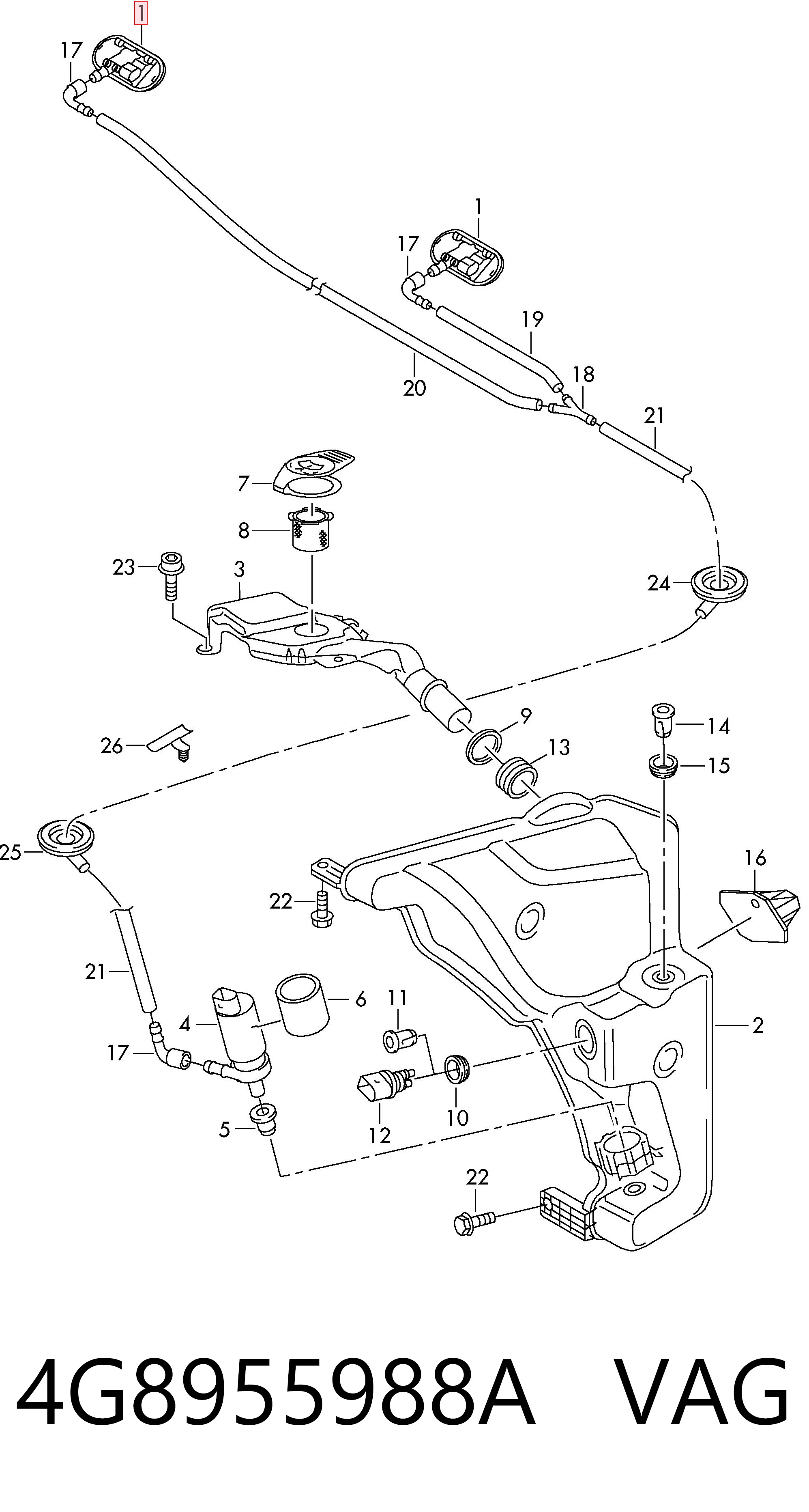 4G8955988A VAG