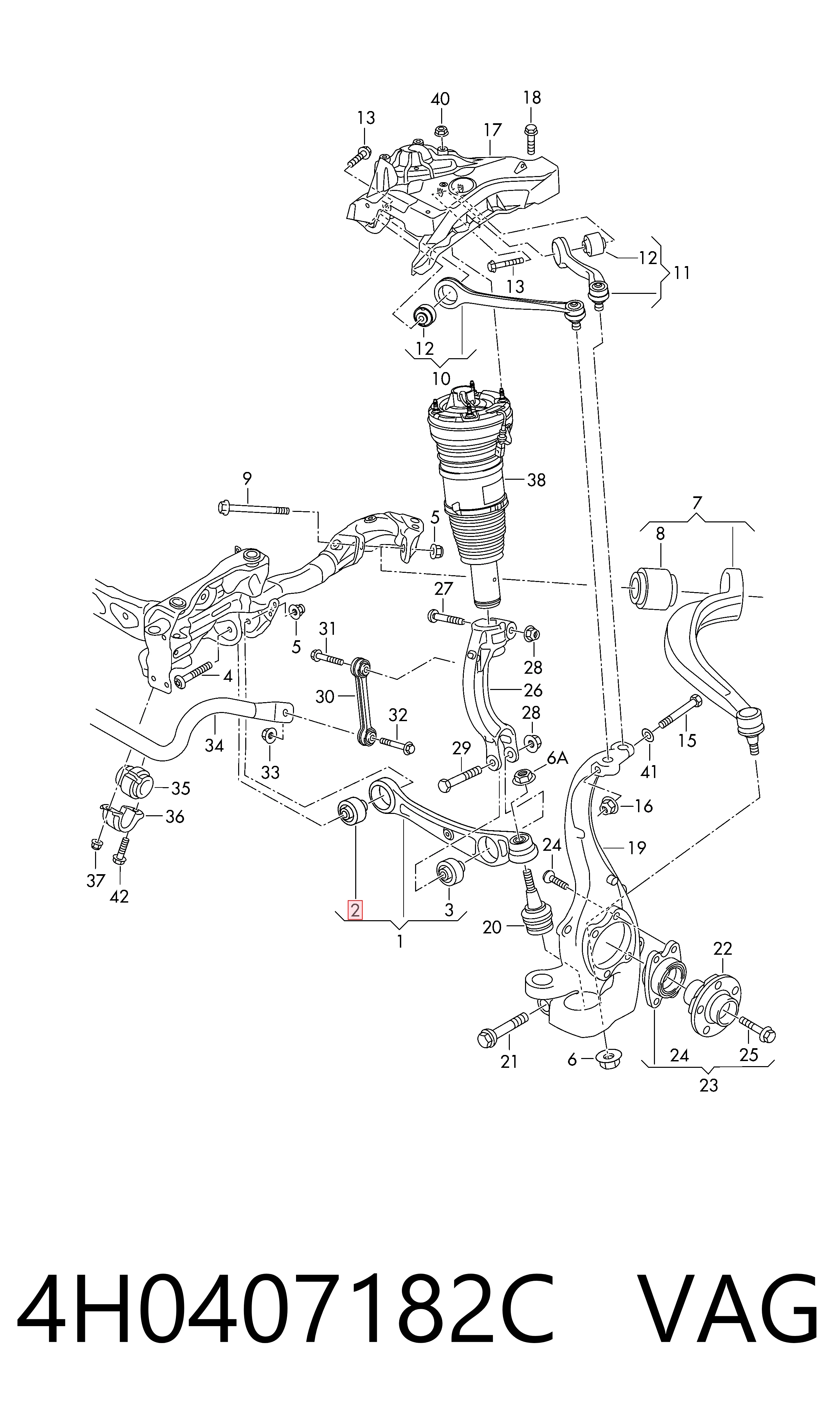 4H0407182C VAG