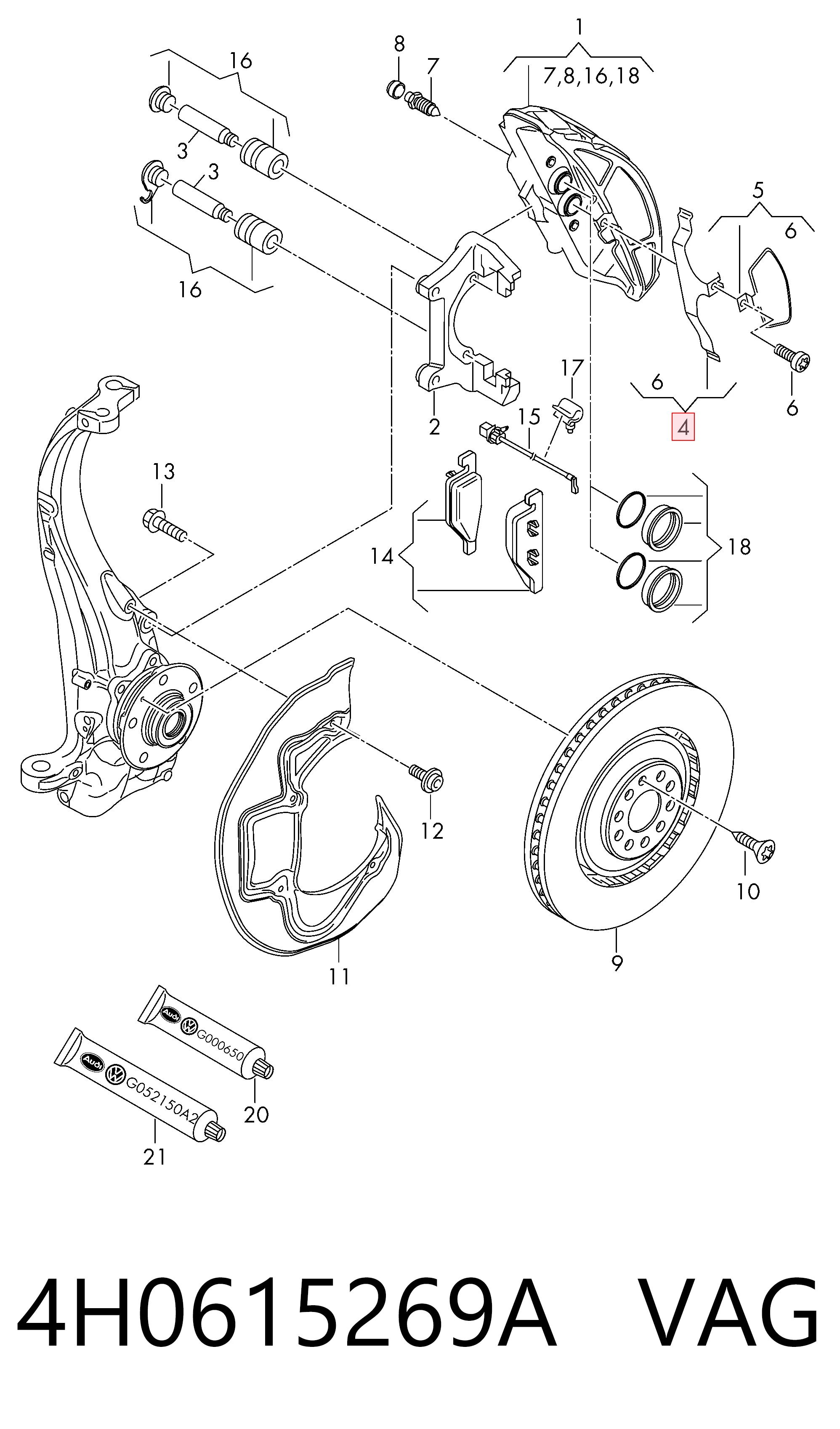 4H0615269A VAG