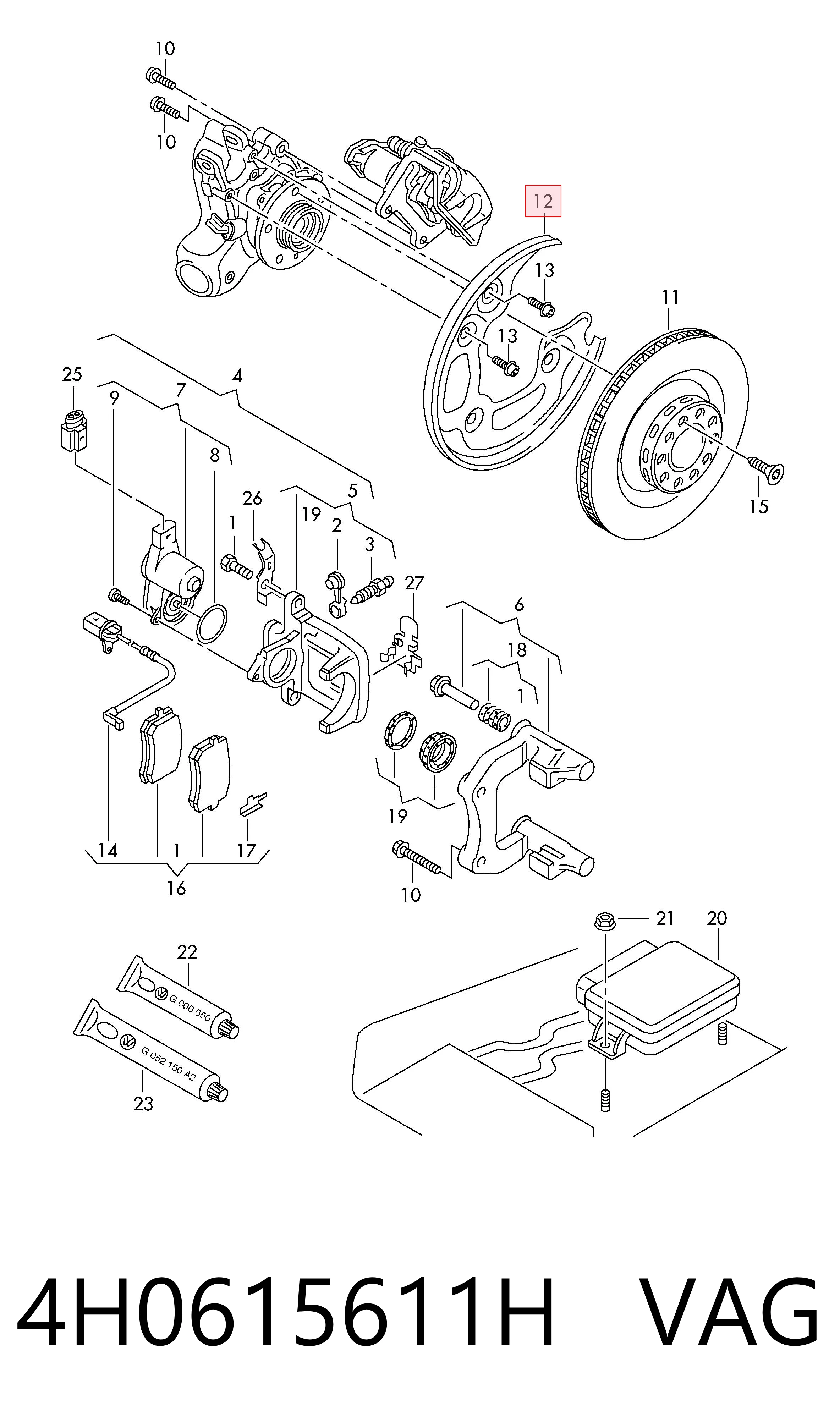 4H0615611H VAG