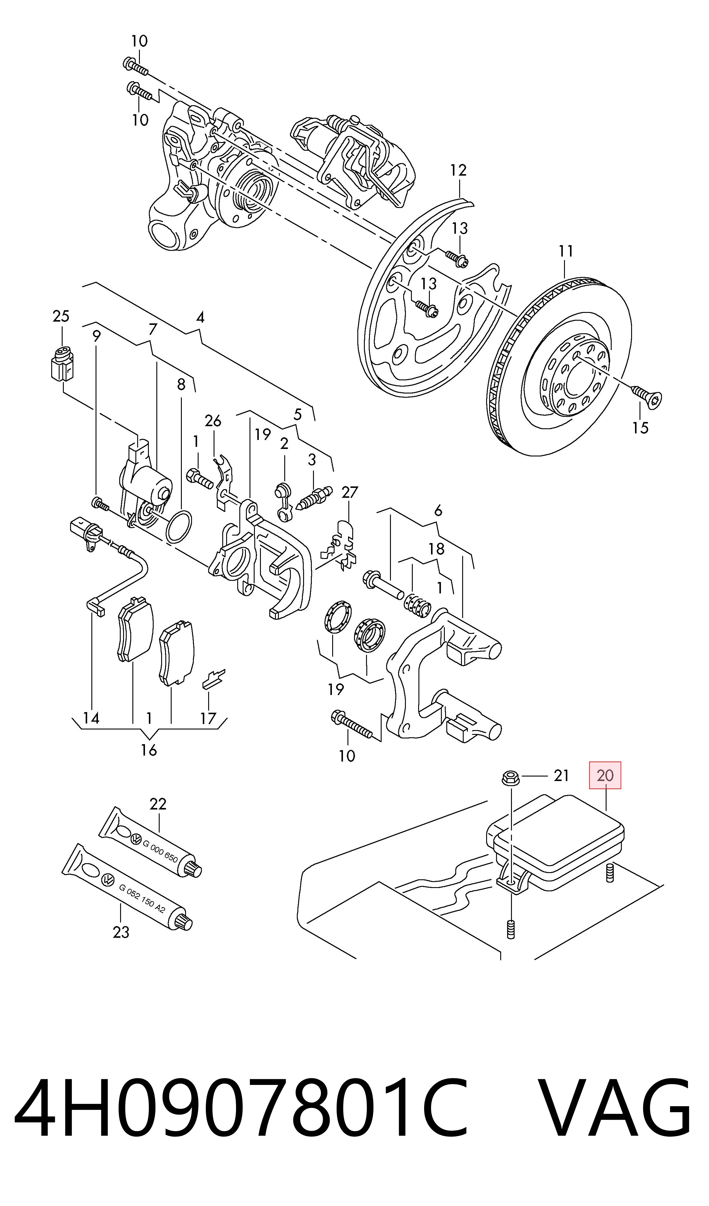 4H0907801C VAG