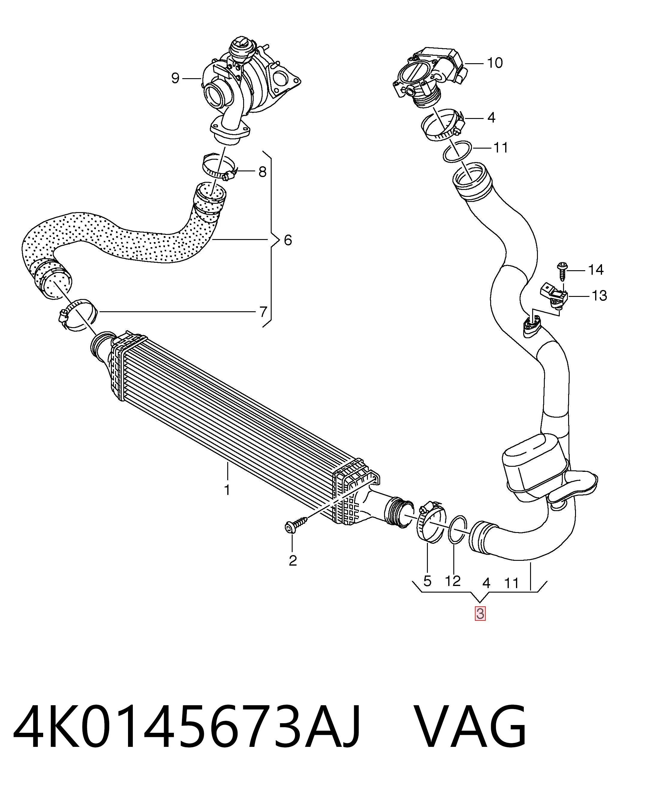 4K0145673AJ VAG