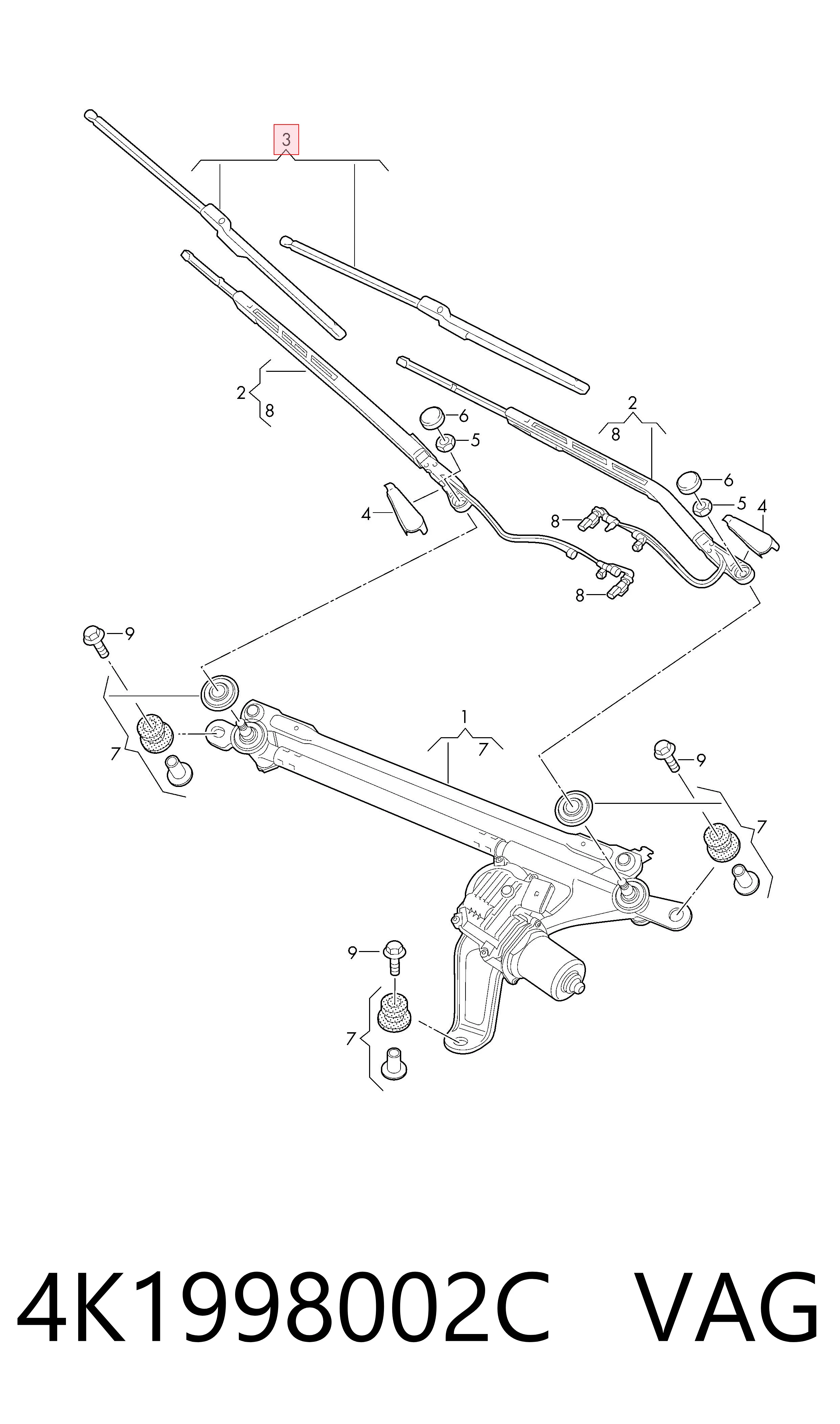  VAG 4K1998002C precio, desde 37,84 EUR