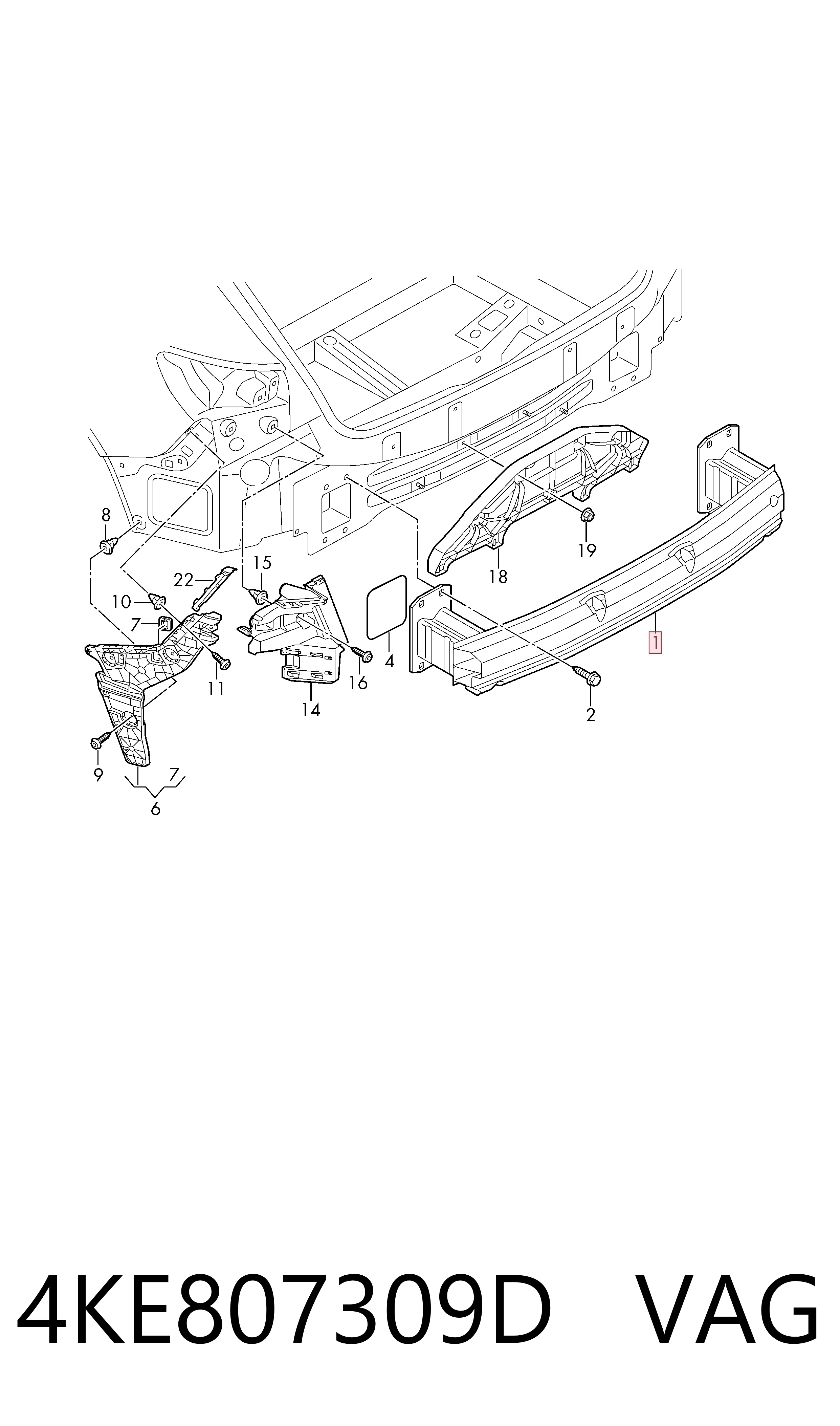 4KE807309D VAG