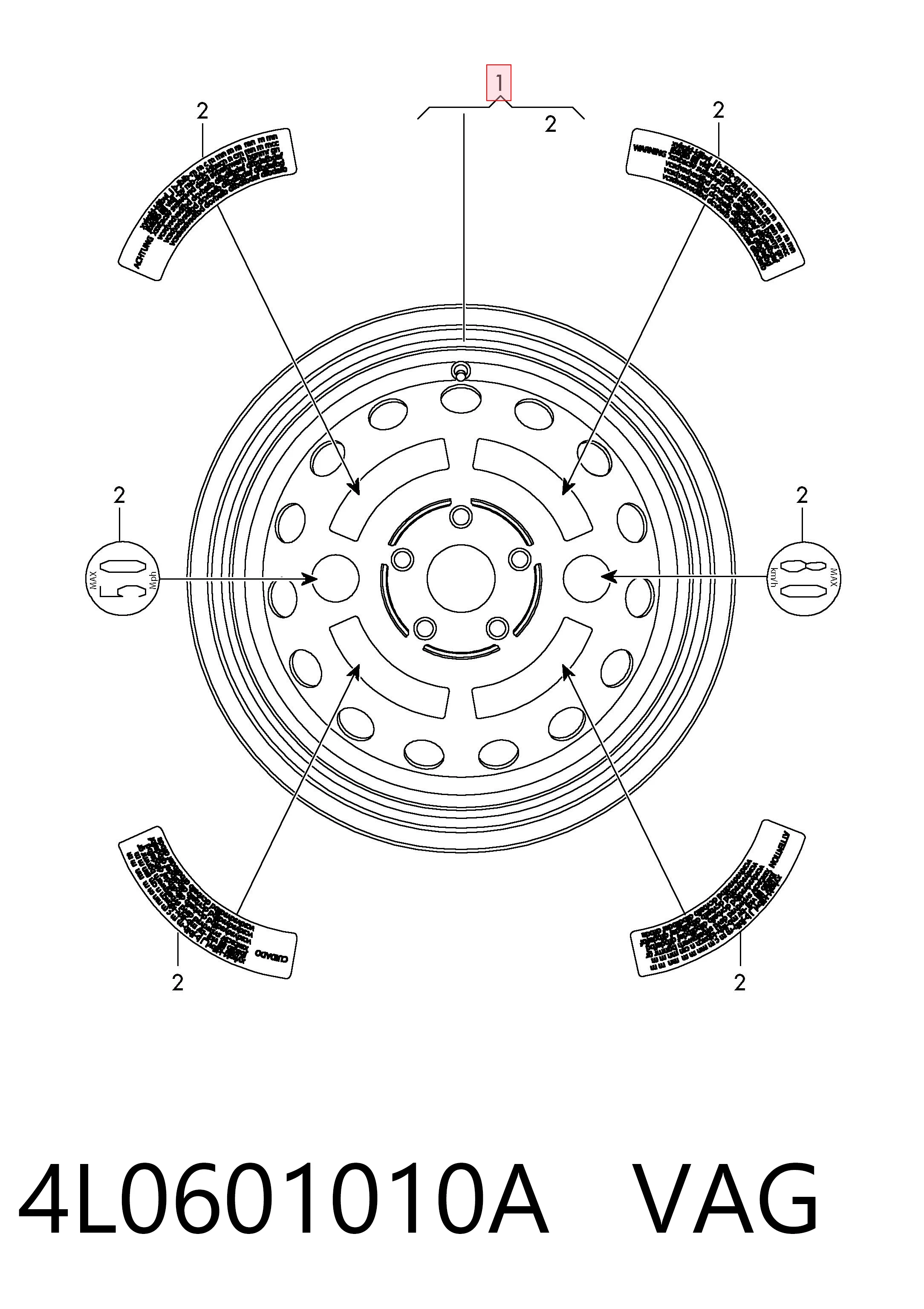 4L0601010A VAG
