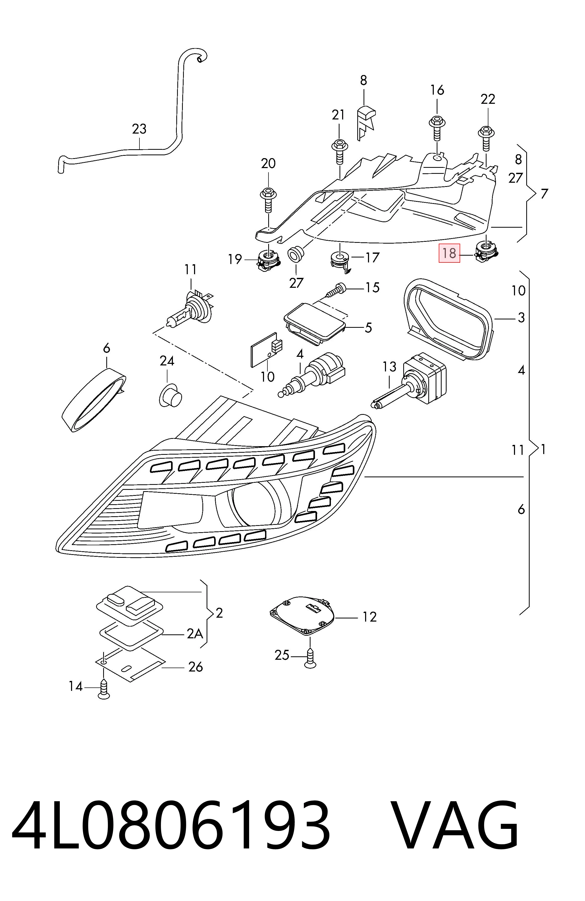 4L0806193 VAG