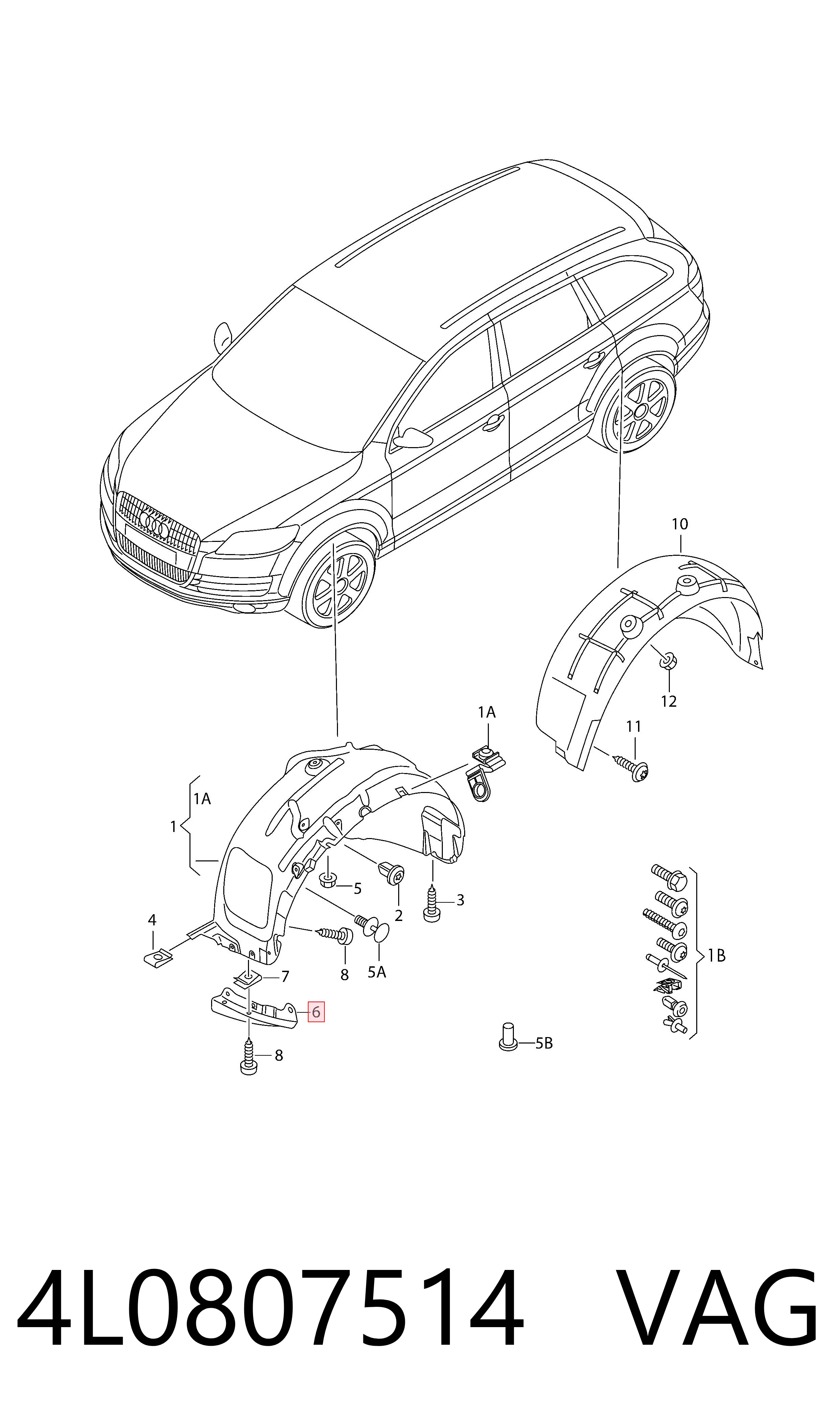 4L0807514 VAG