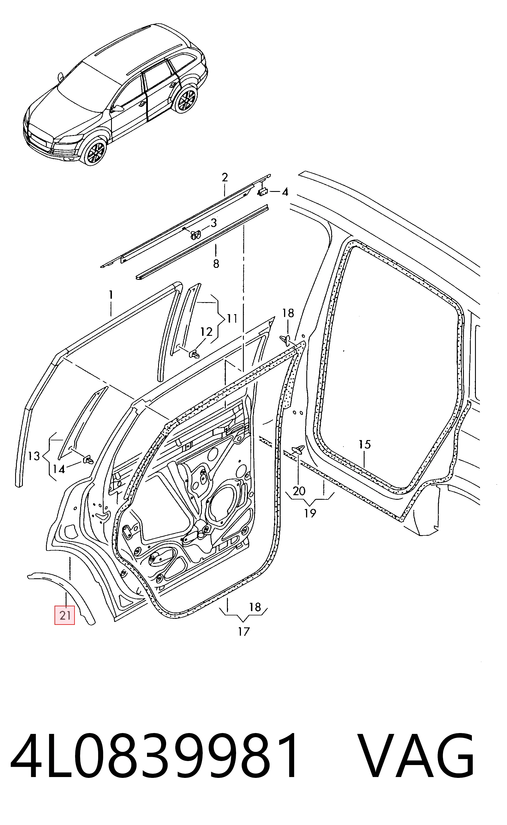 4L0839981 VAG