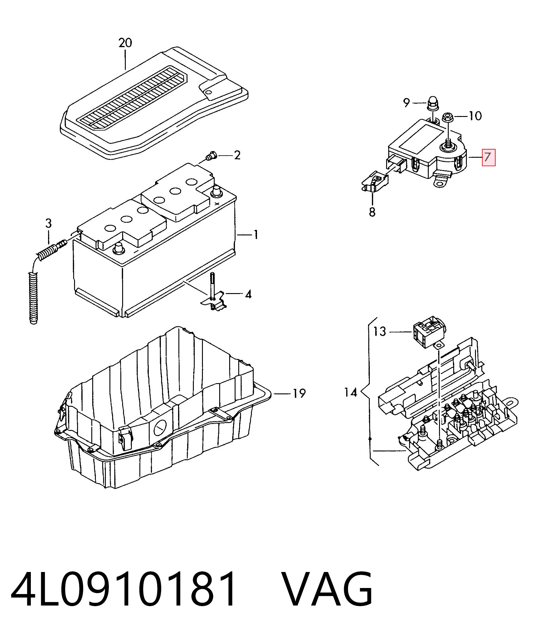 4L0910181 VAG