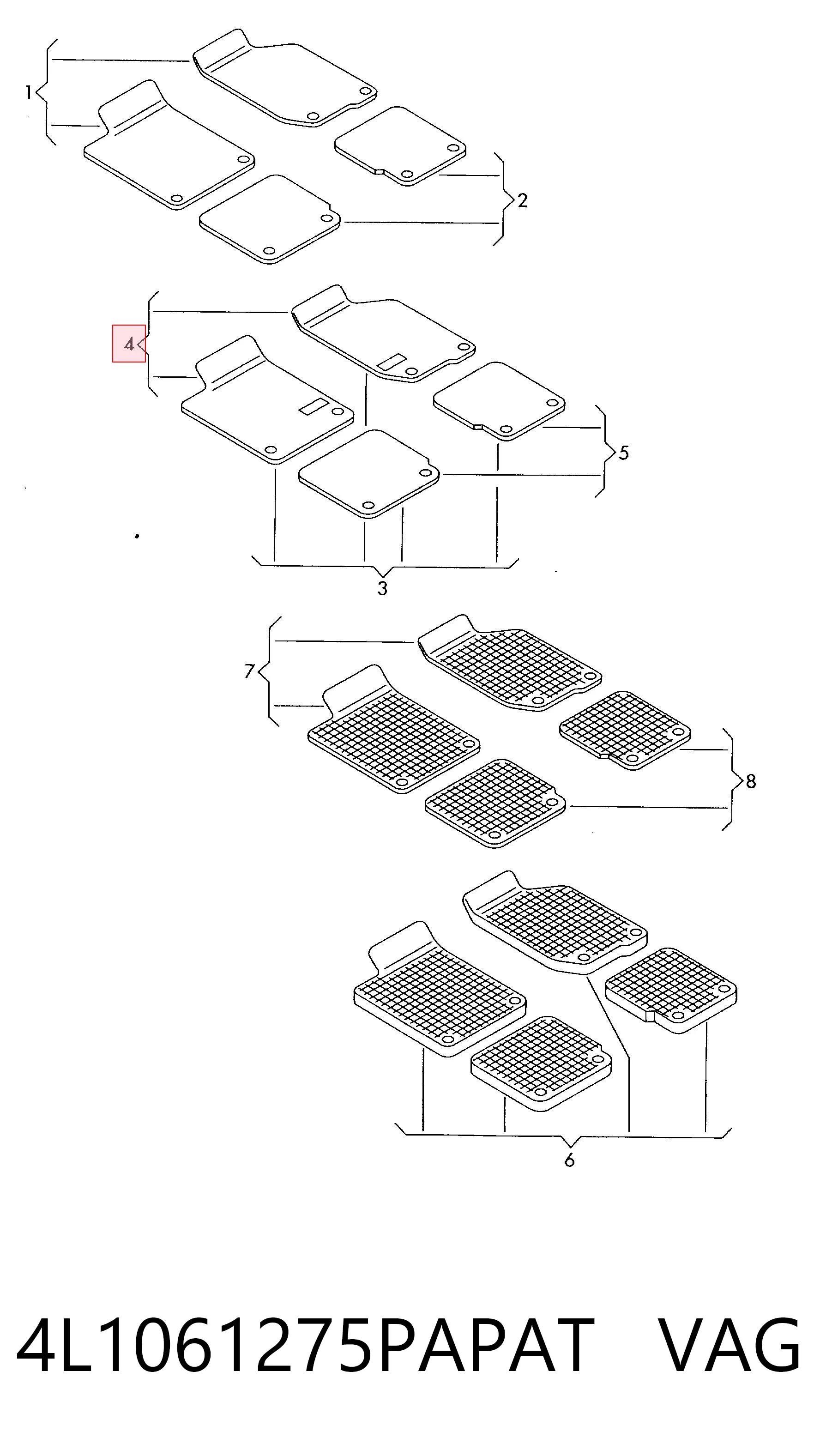 4L1061275PAPAT VAG 