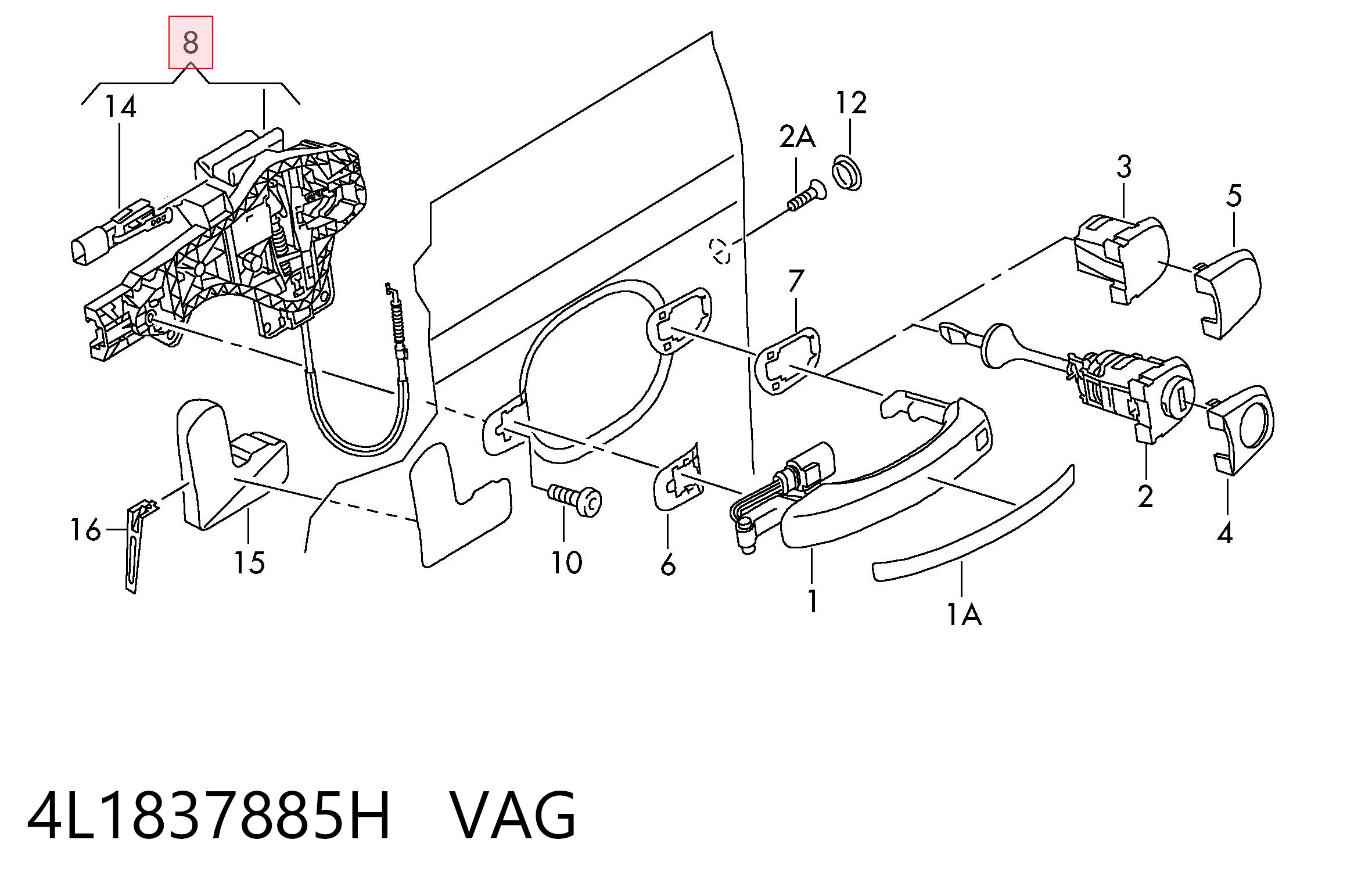 4L1837885H VAG