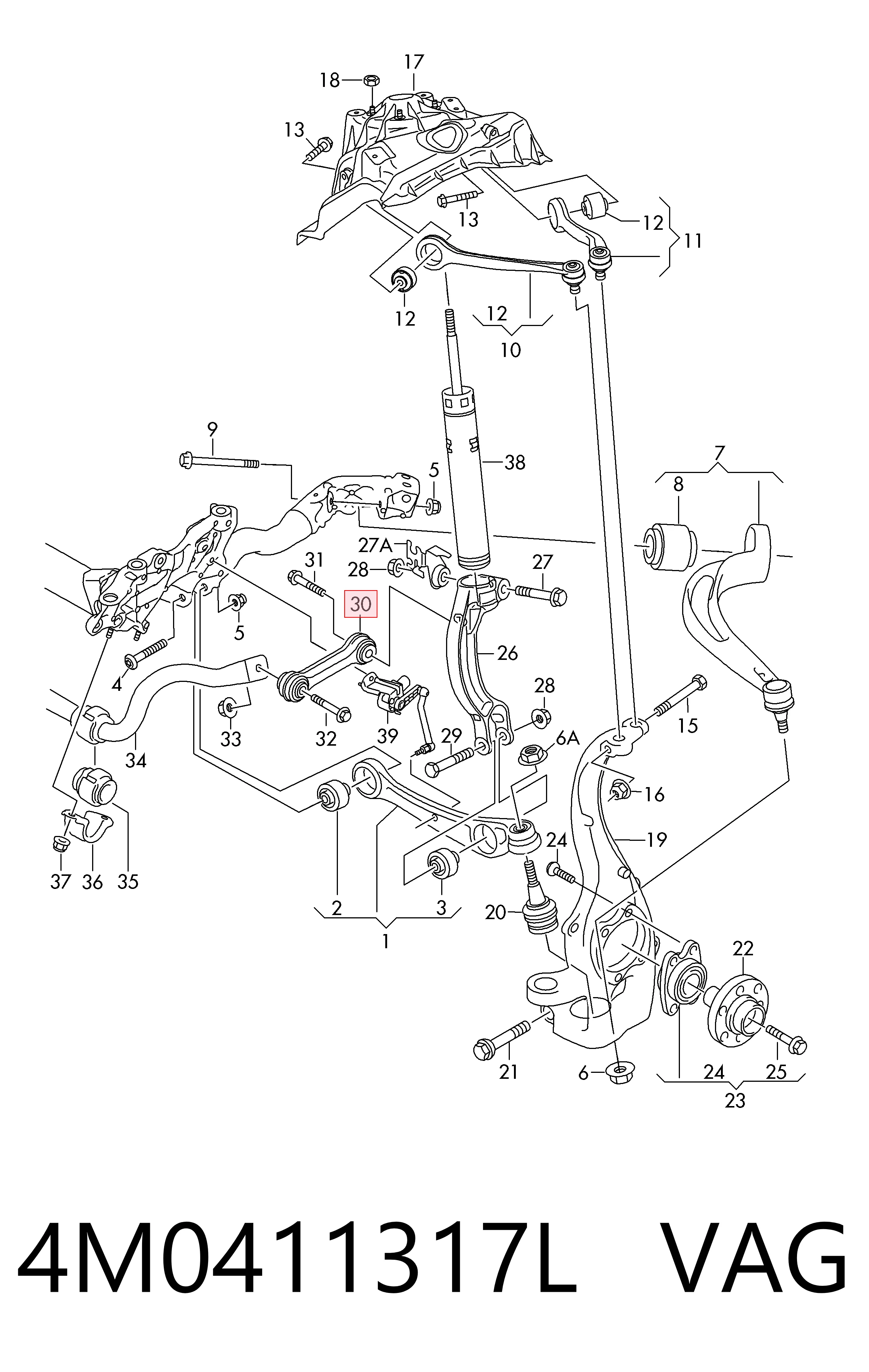 4M0411317L VAG