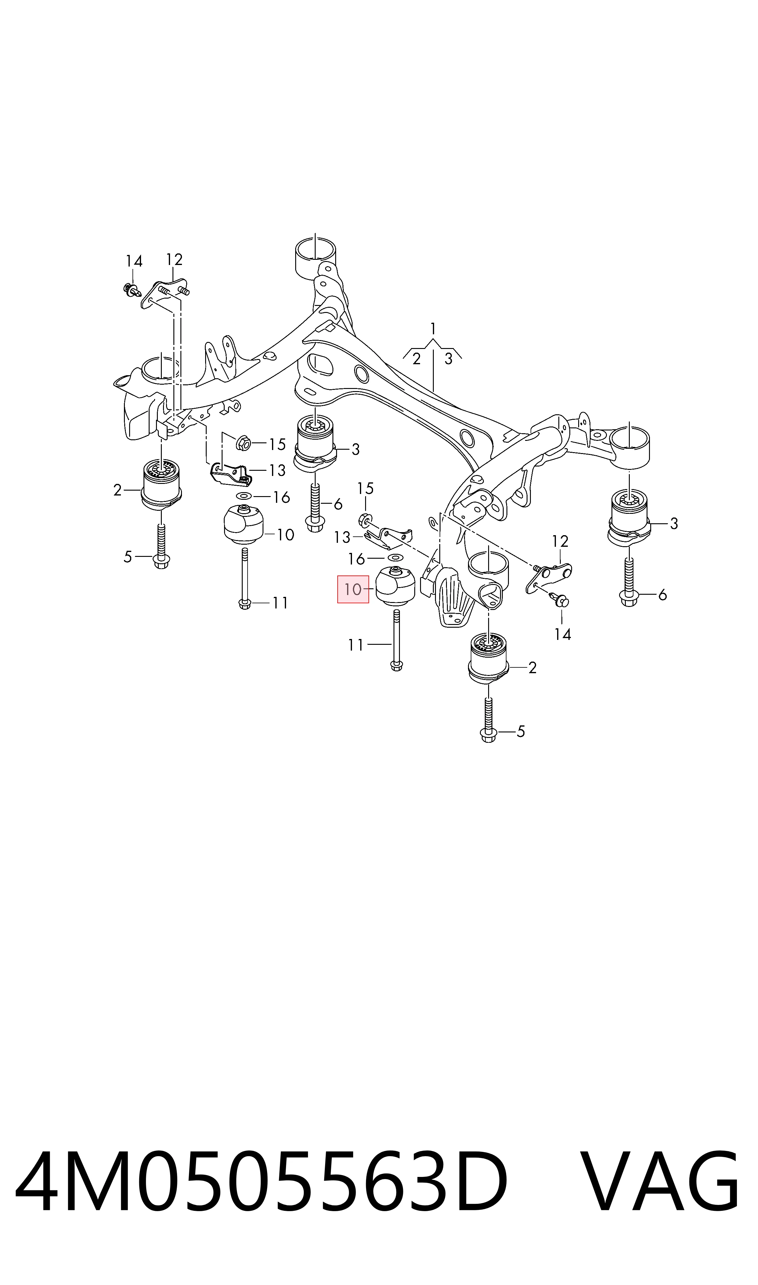 4M0505563D VAG