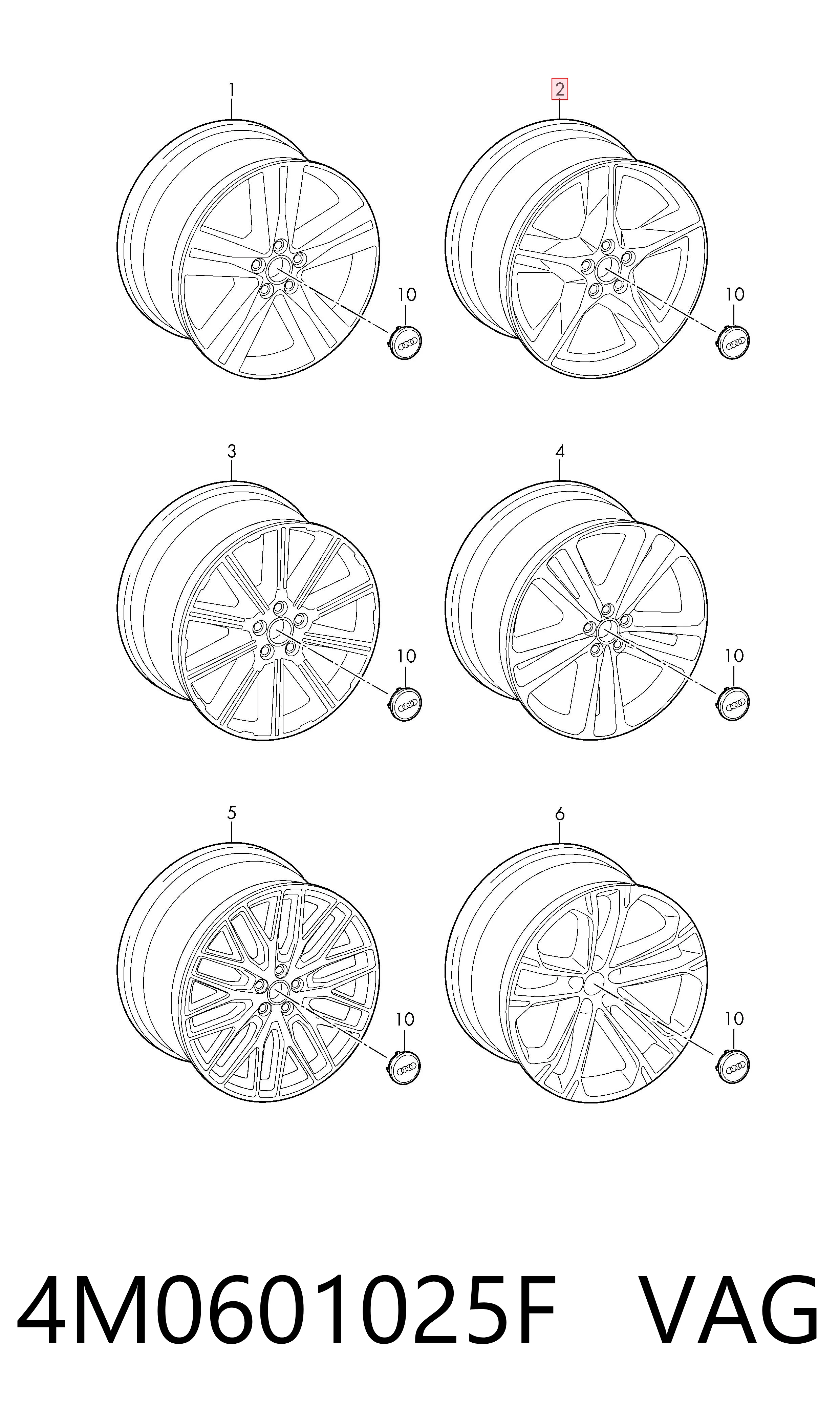 4M0601025F VAG Aros