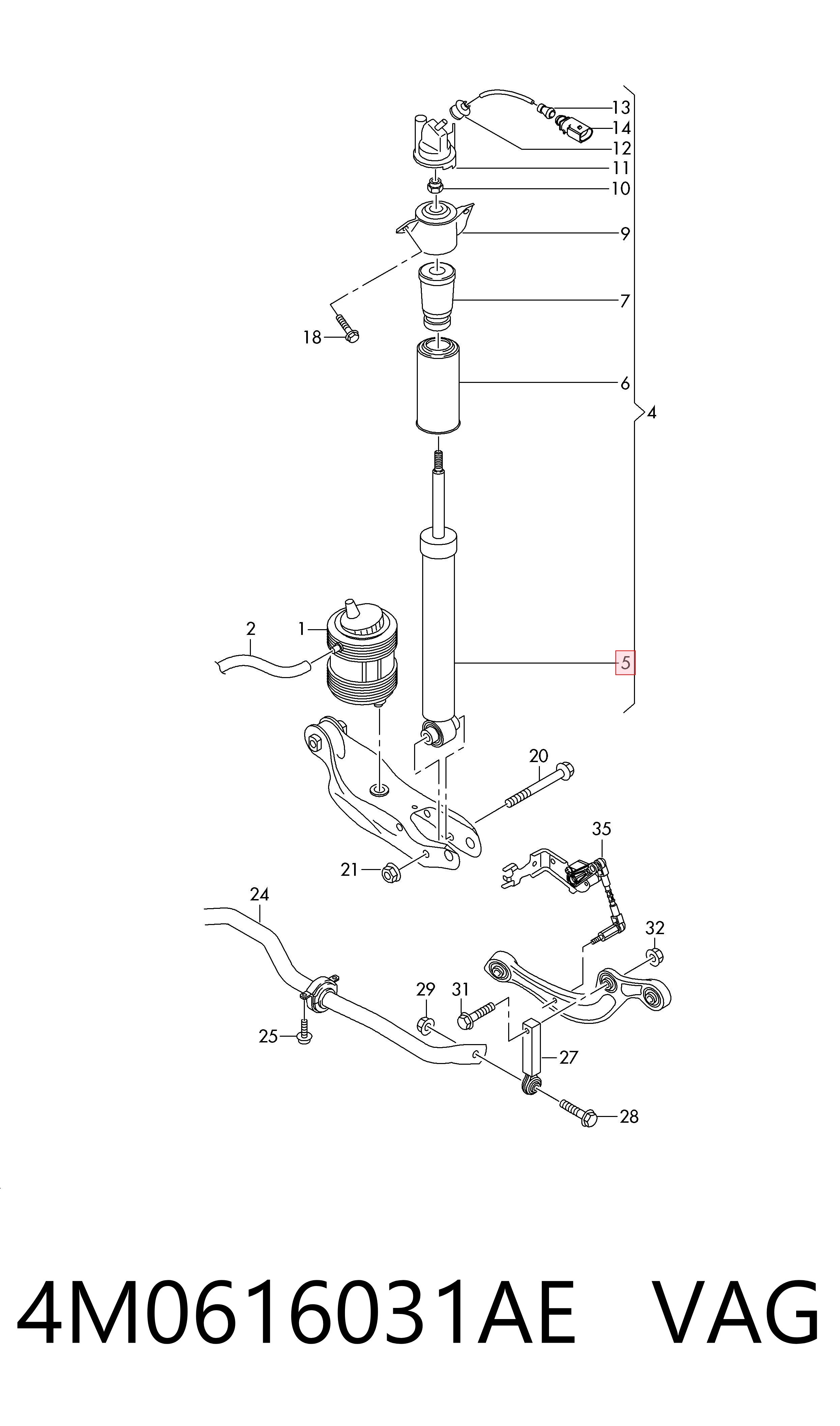 4M0616031AE VAG