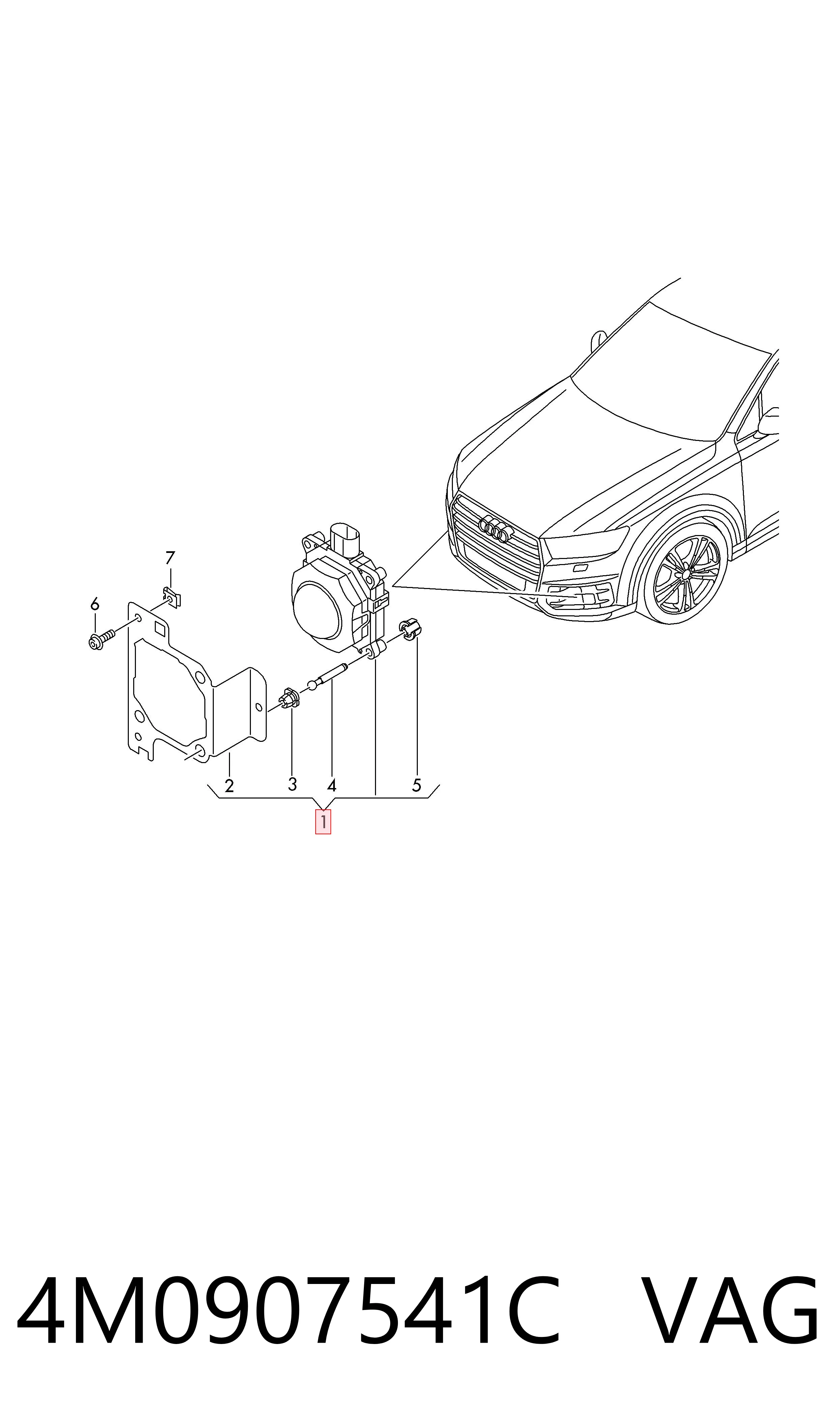 4M0907541C VAG