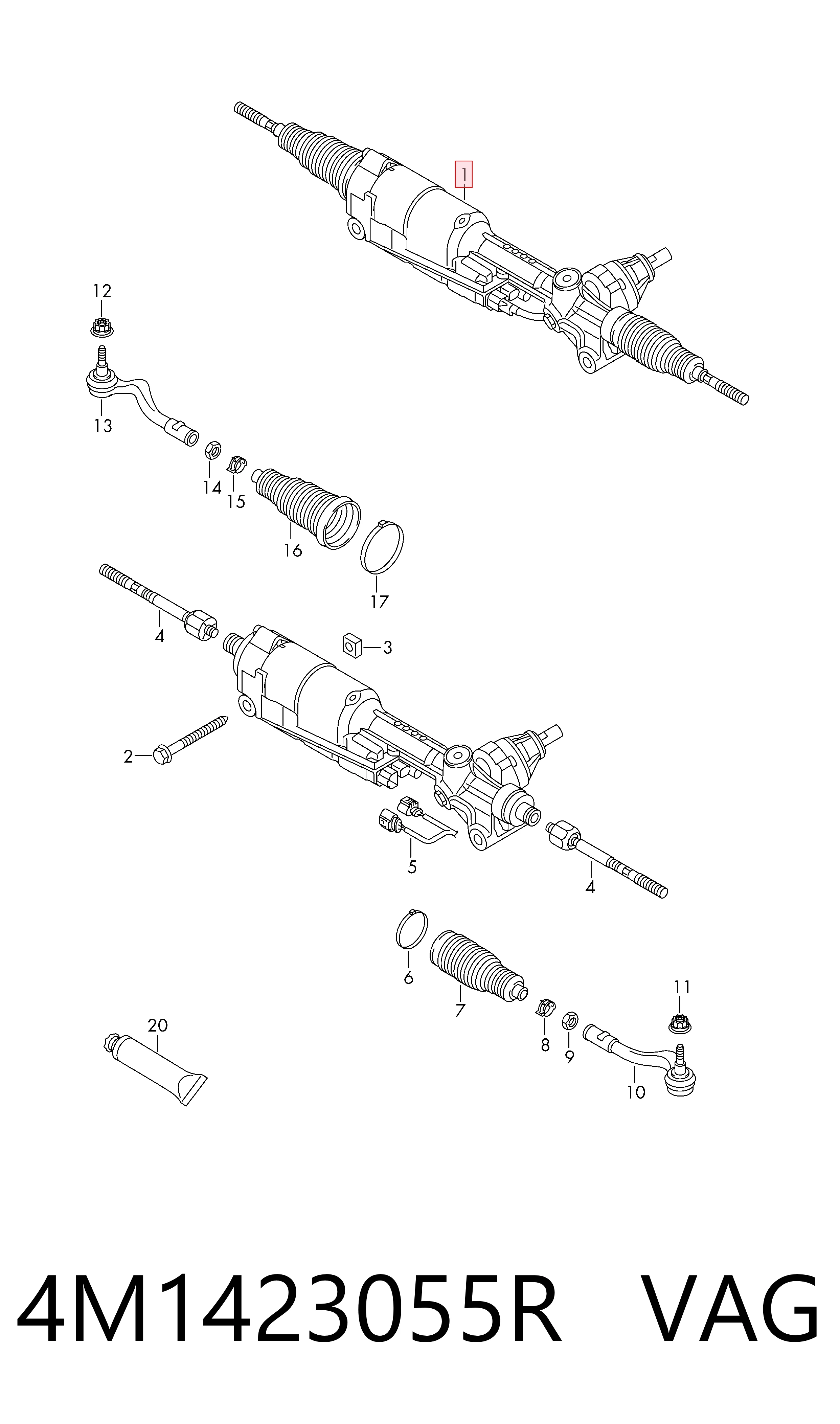 4M1423055R VAG