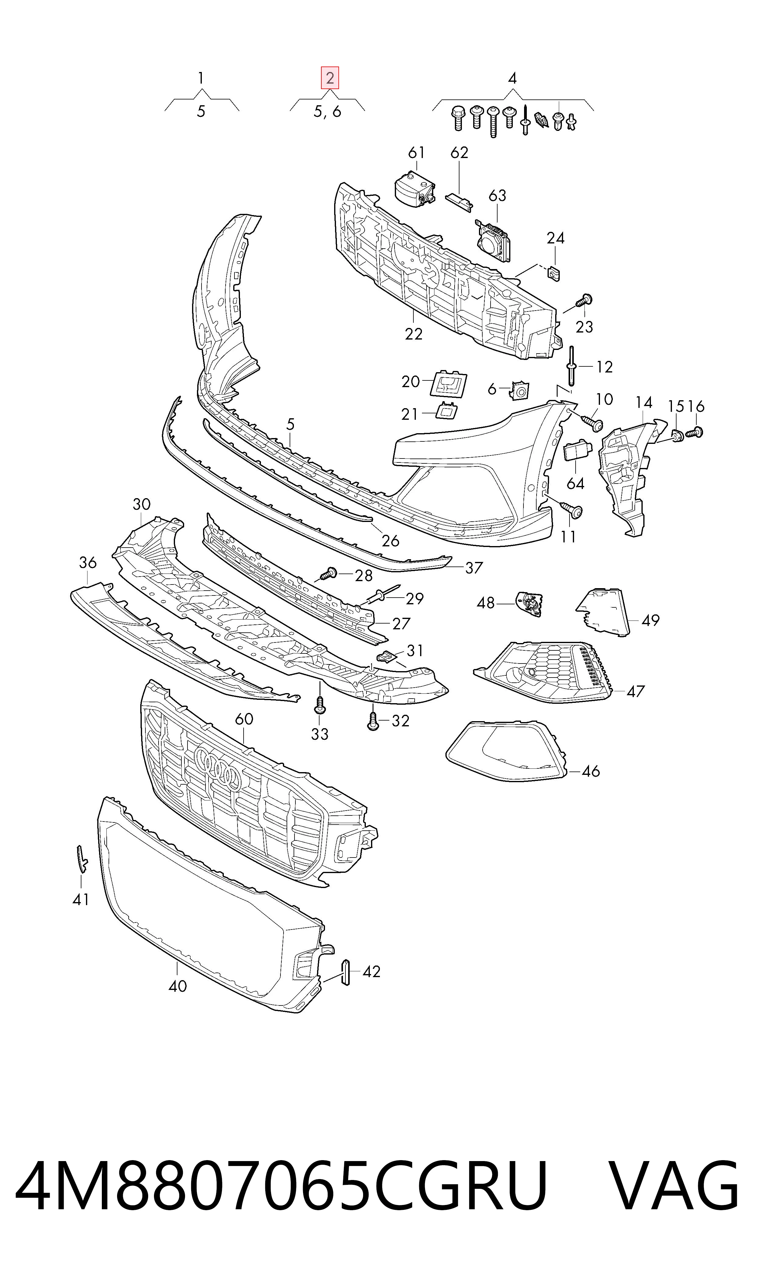 4M8807065CGRU VAG