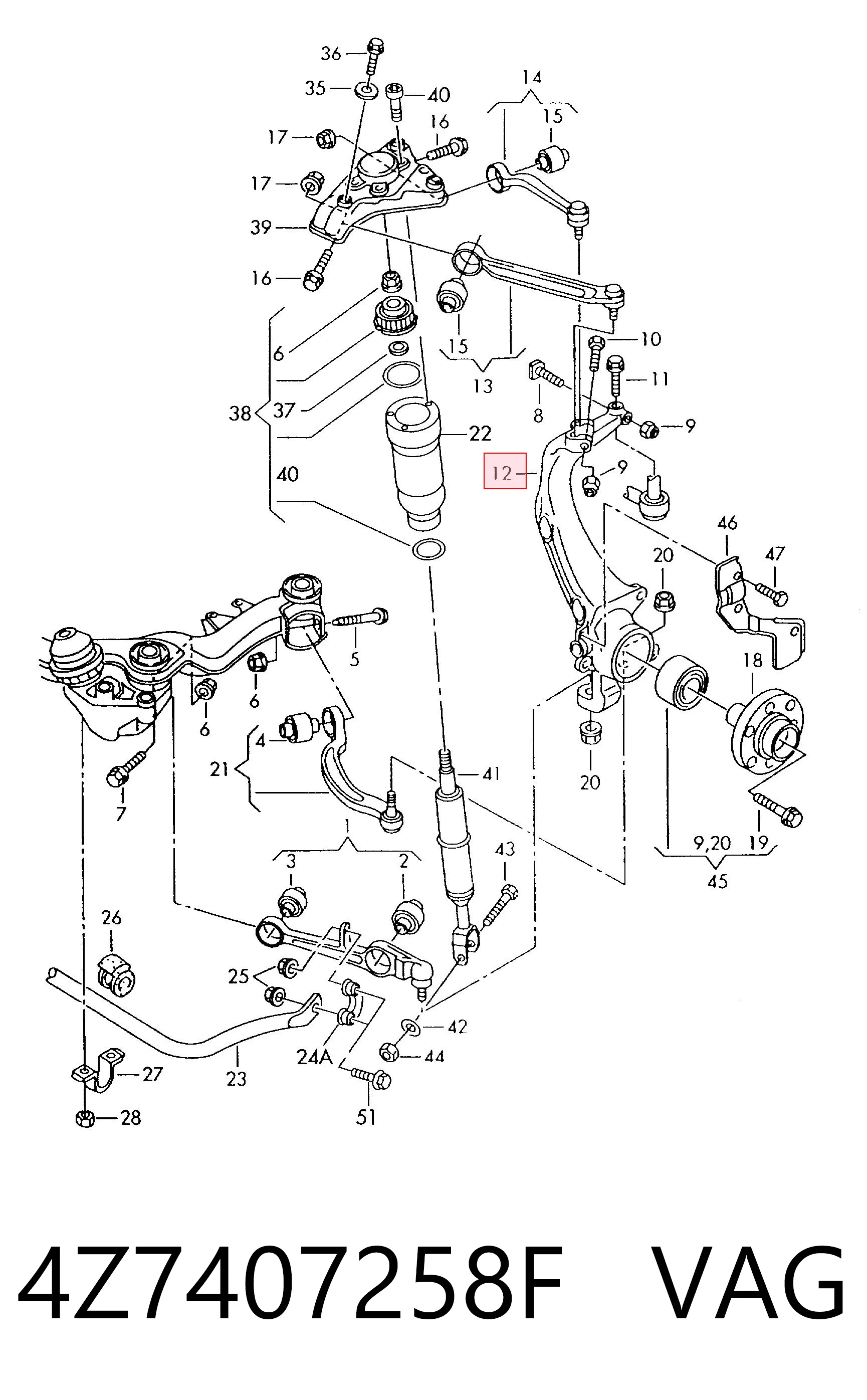 4Z7407258F VAG