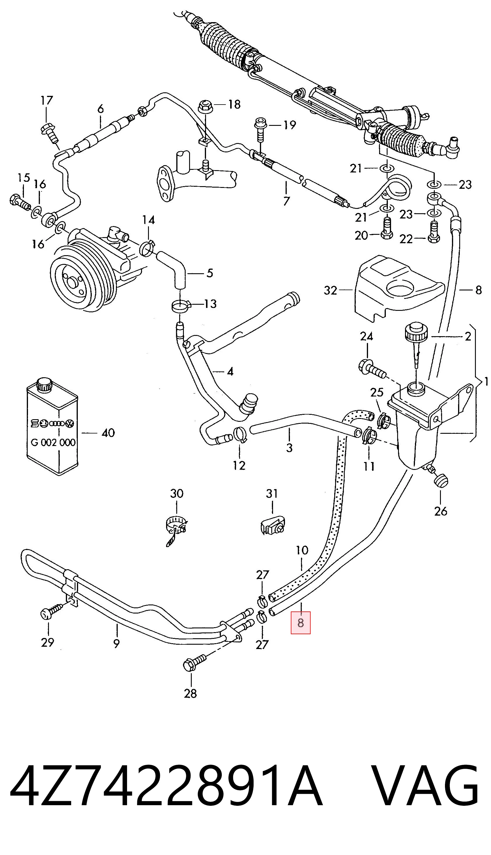 4Z7422891A VAG 