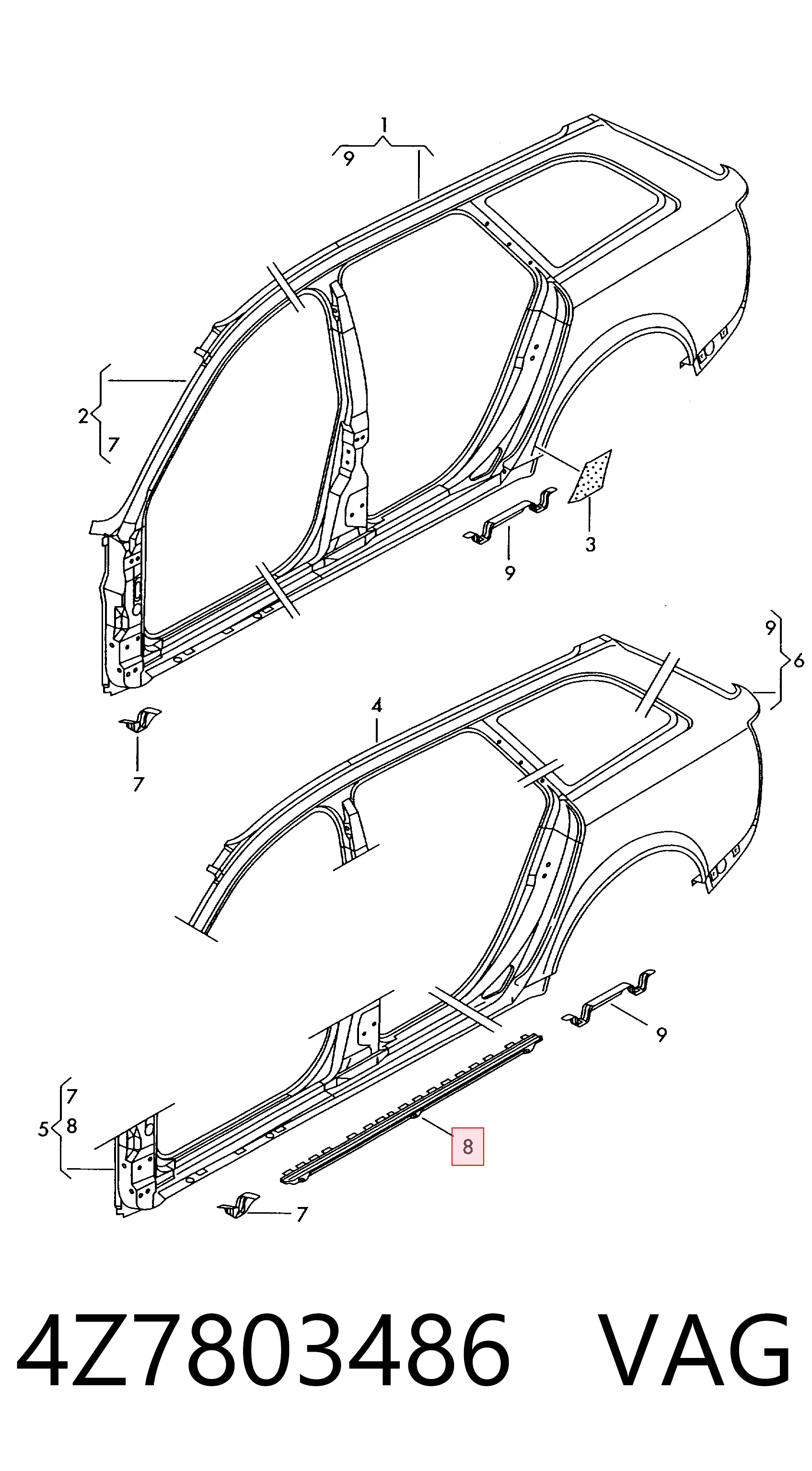 4Z7803486 VAG