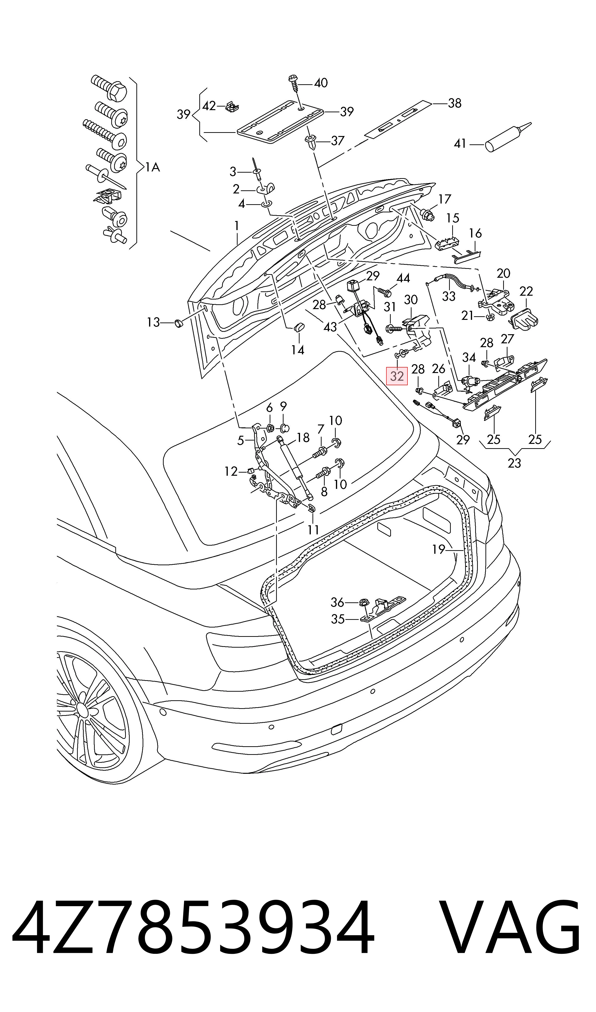 4Z7853934 VAG 