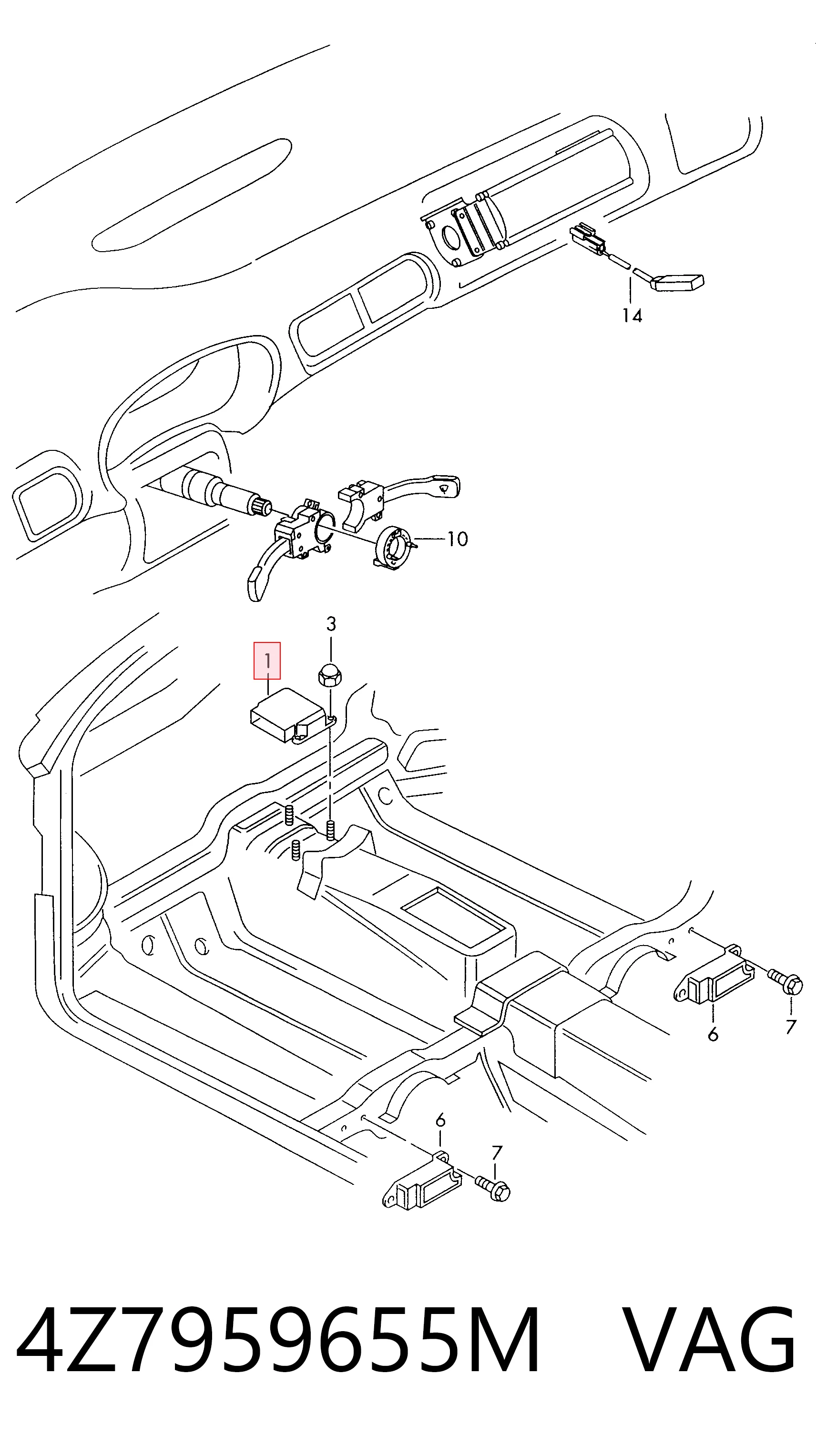 4Z7959655M VAG