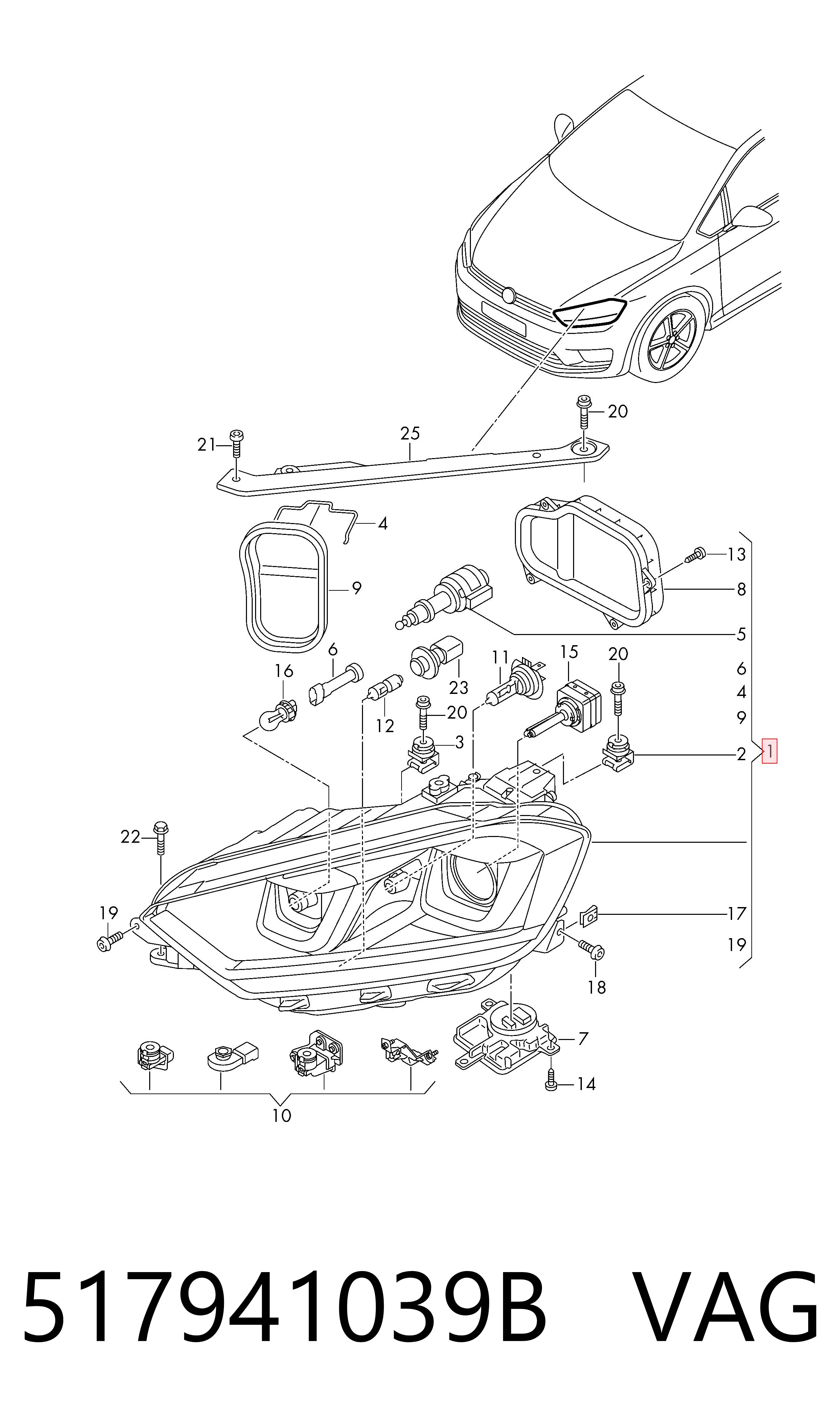 517941039B VAG Faros