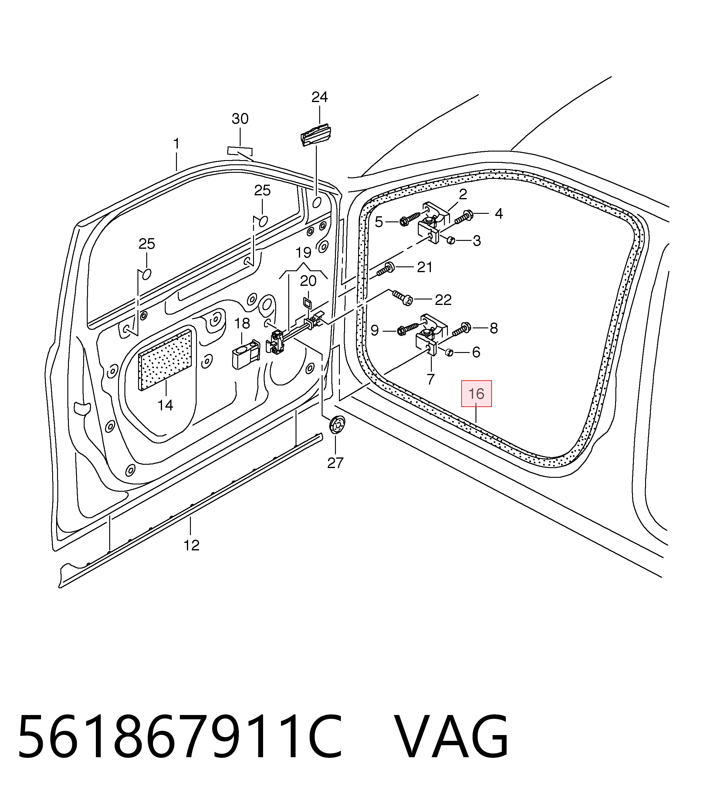 561867911C VAG