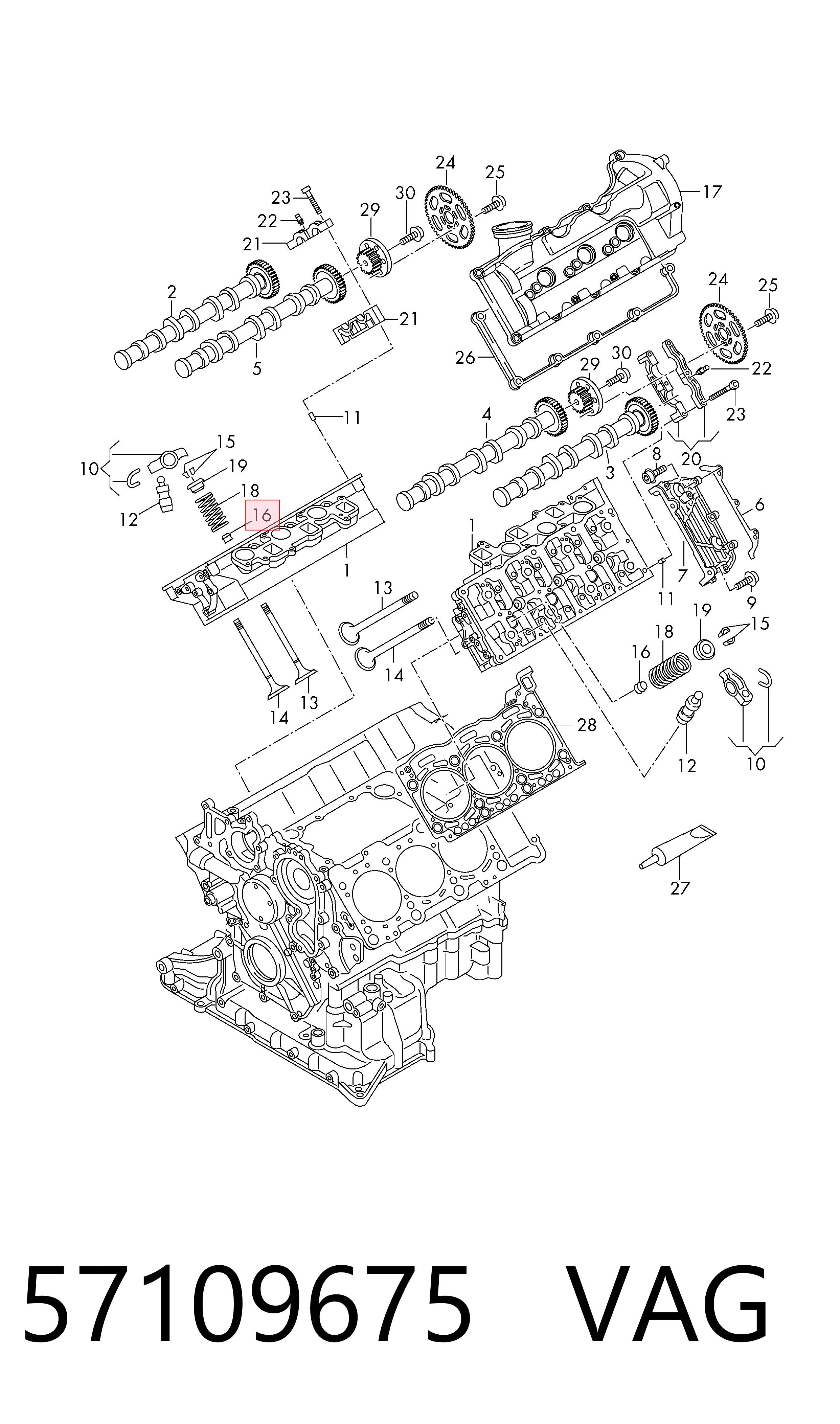 57109675 VAG