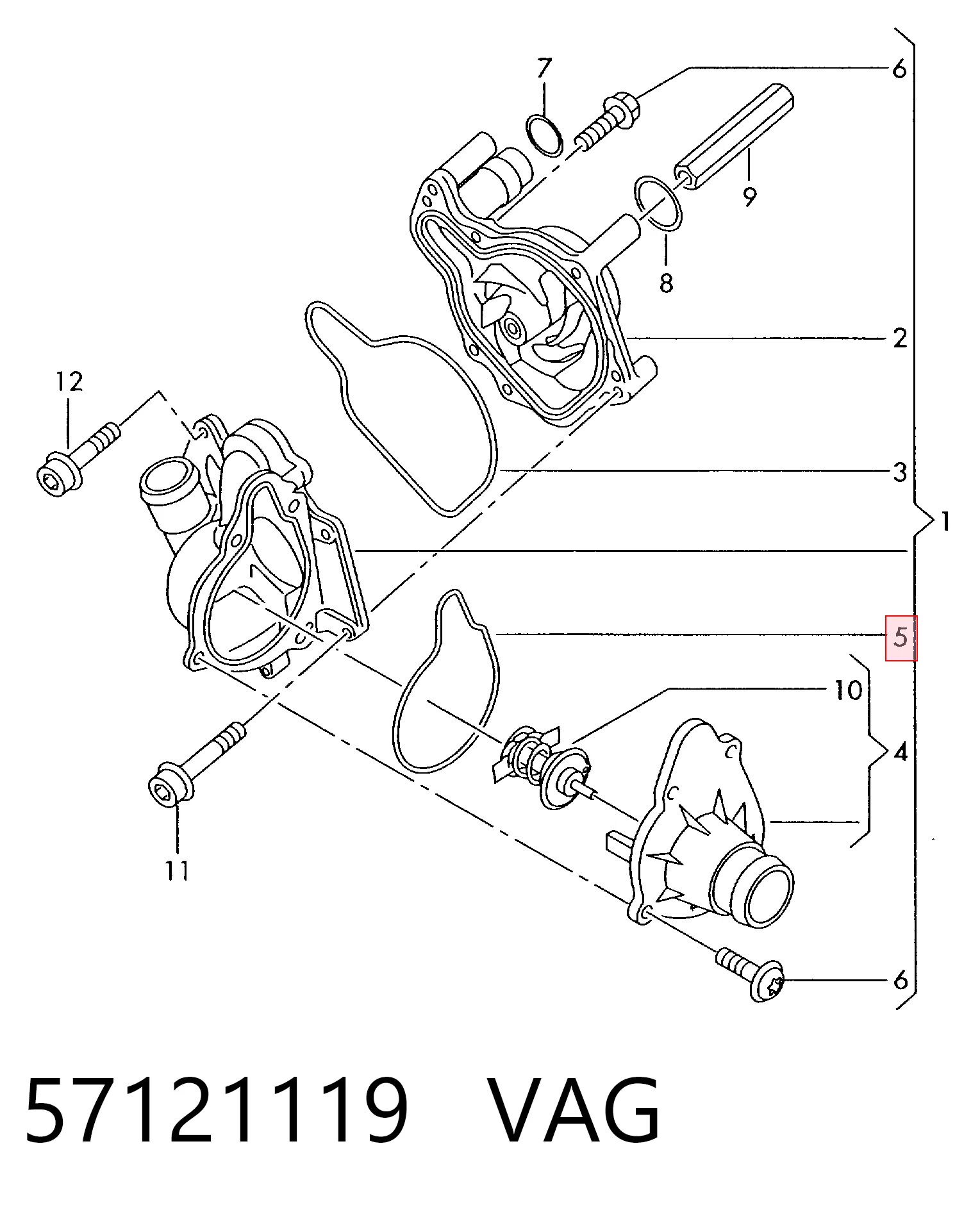 57121119 VAG