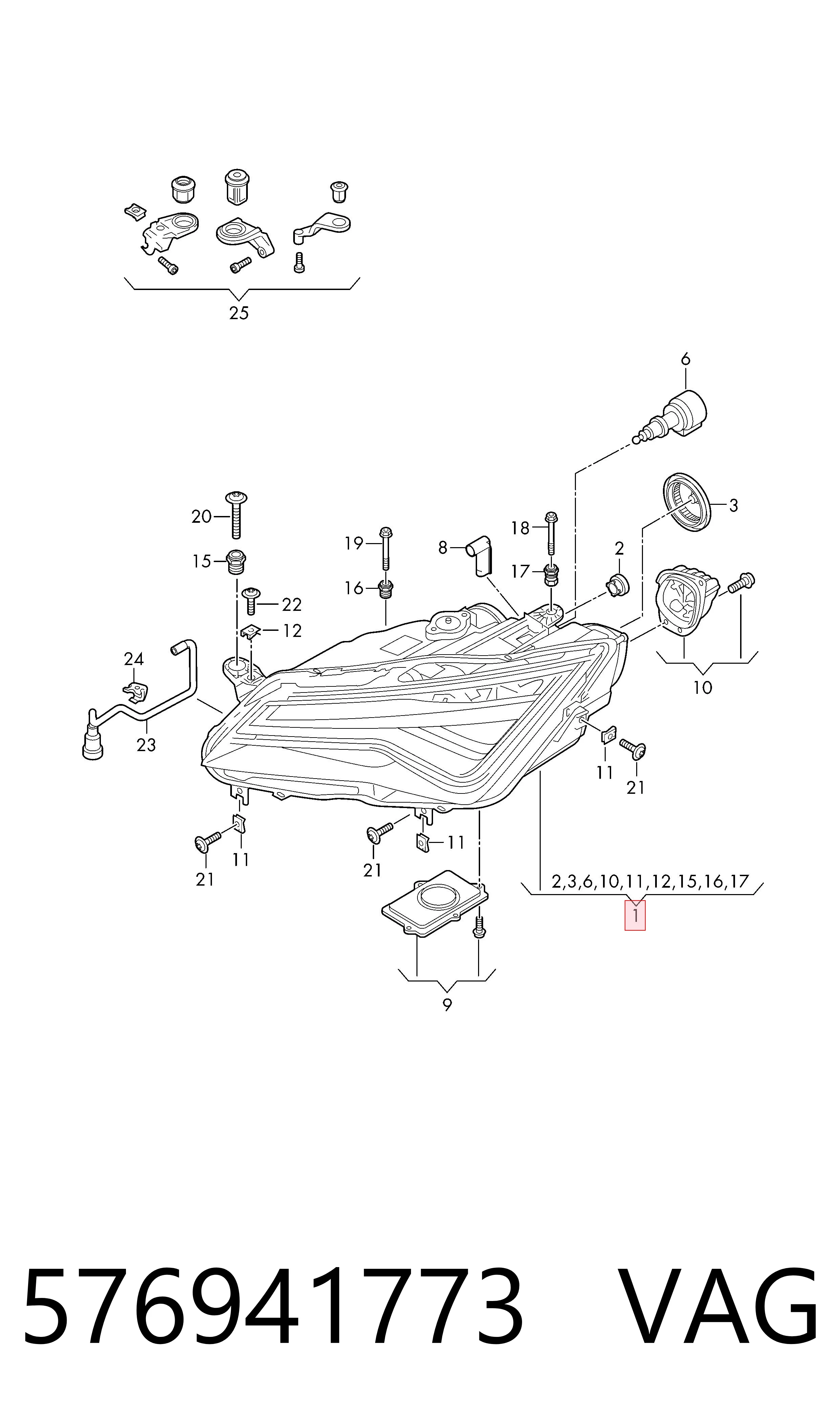 Faros Seat ATECA  (2016-2026)