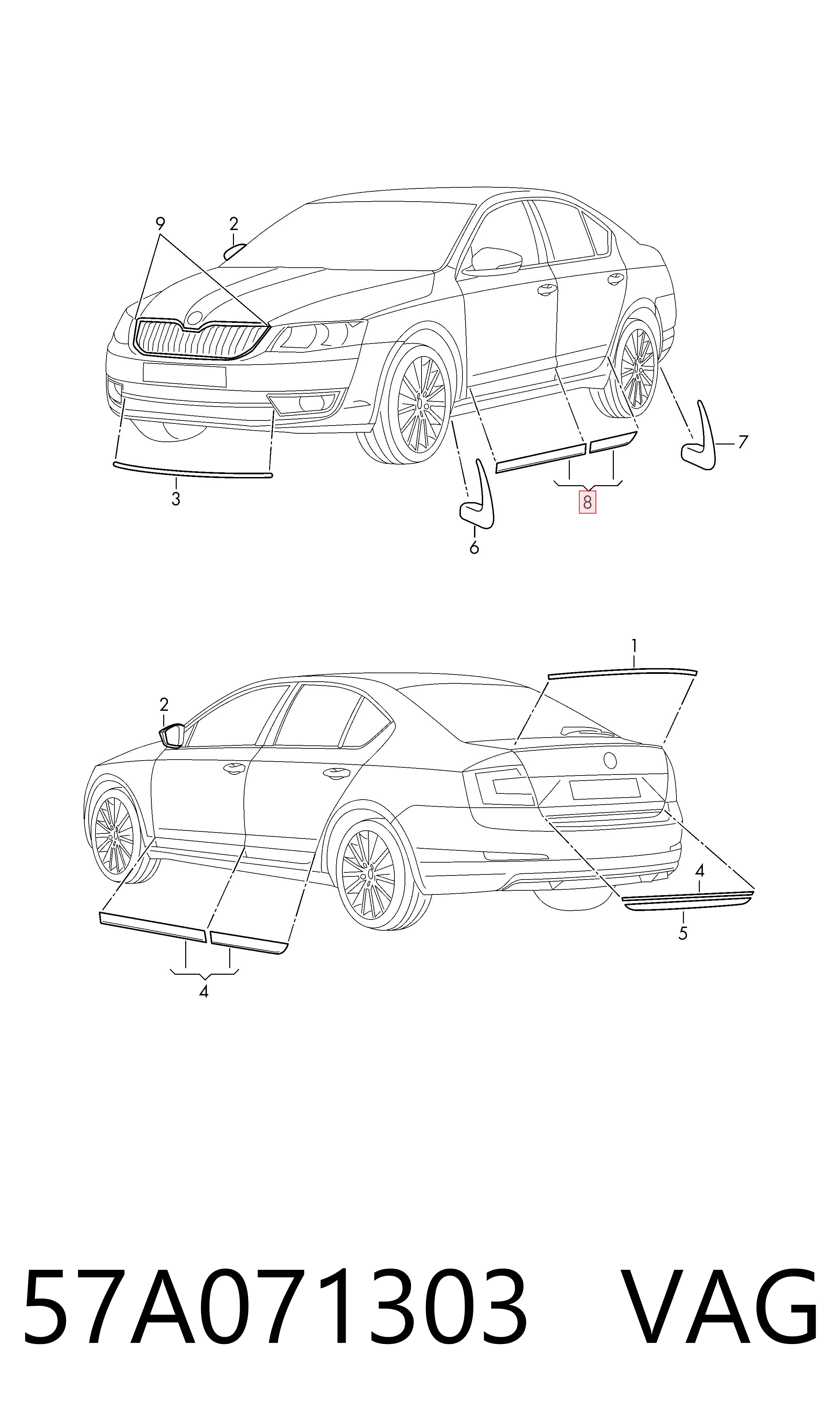 57A071303 VAG 