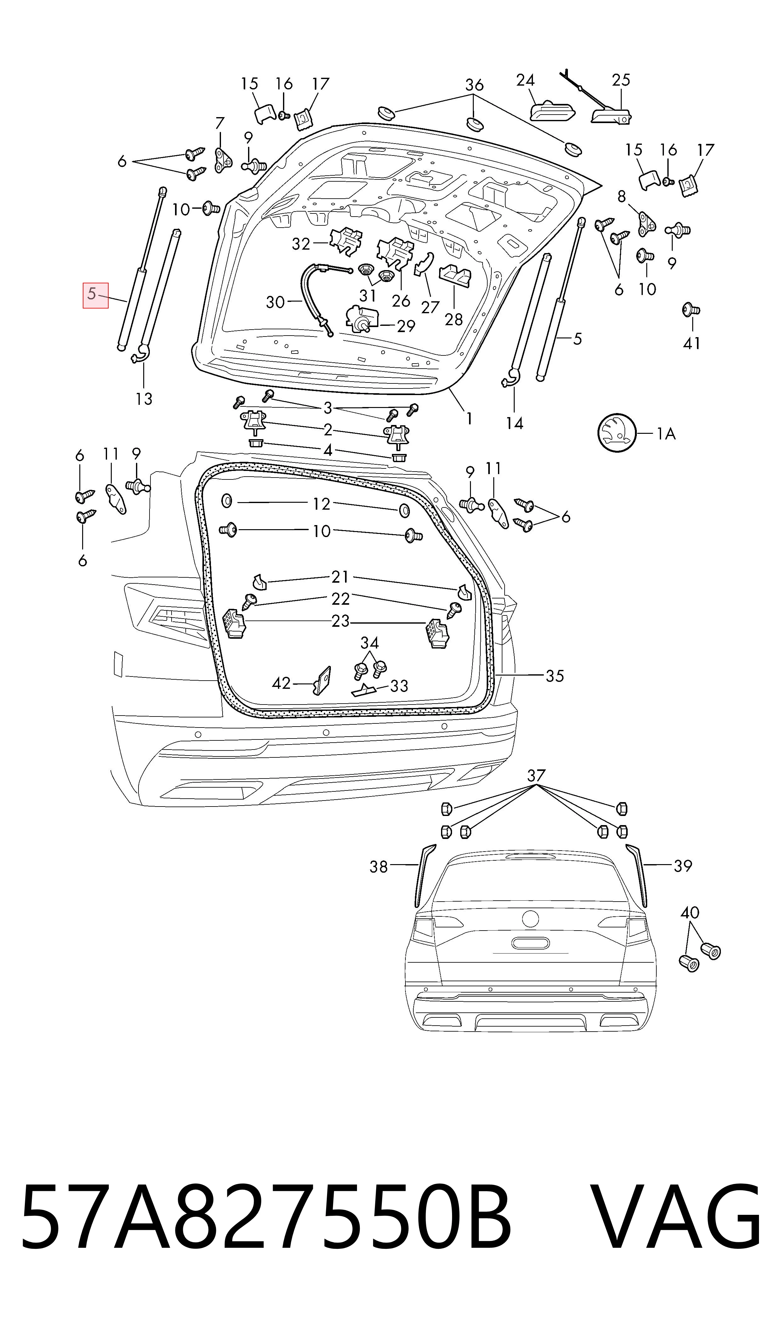 57A827550B VAG