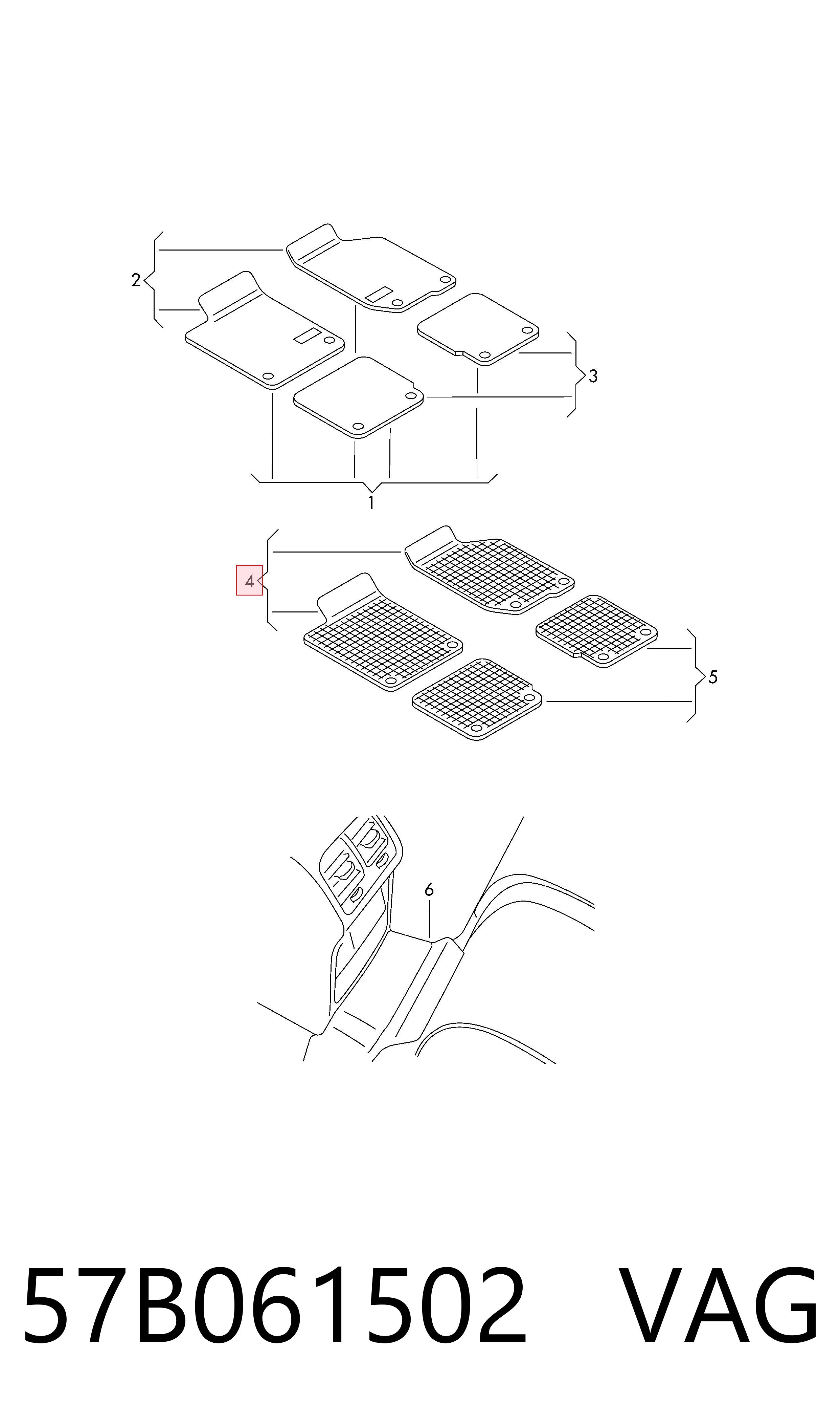 57B061502 VAG 