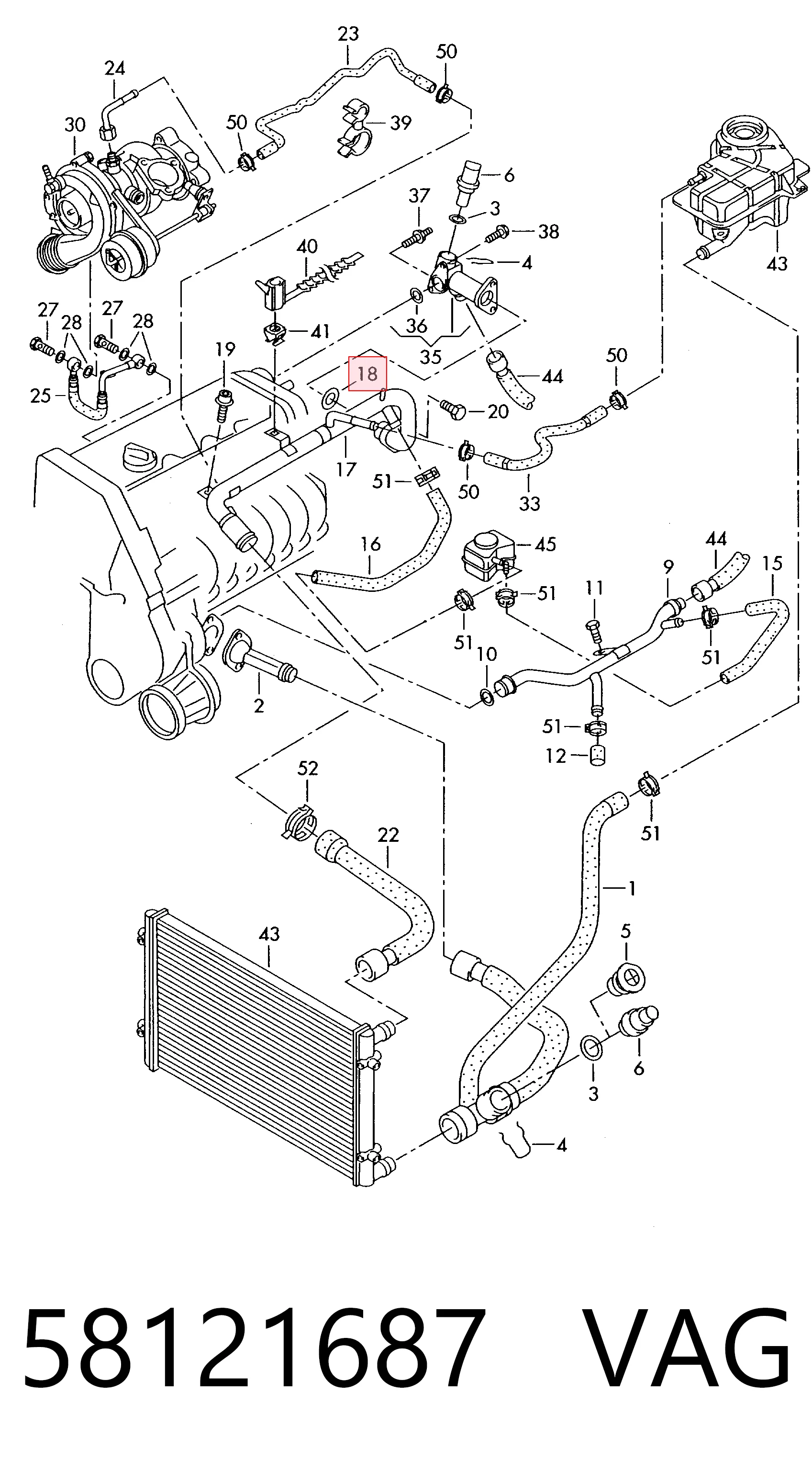 58121687 VAG