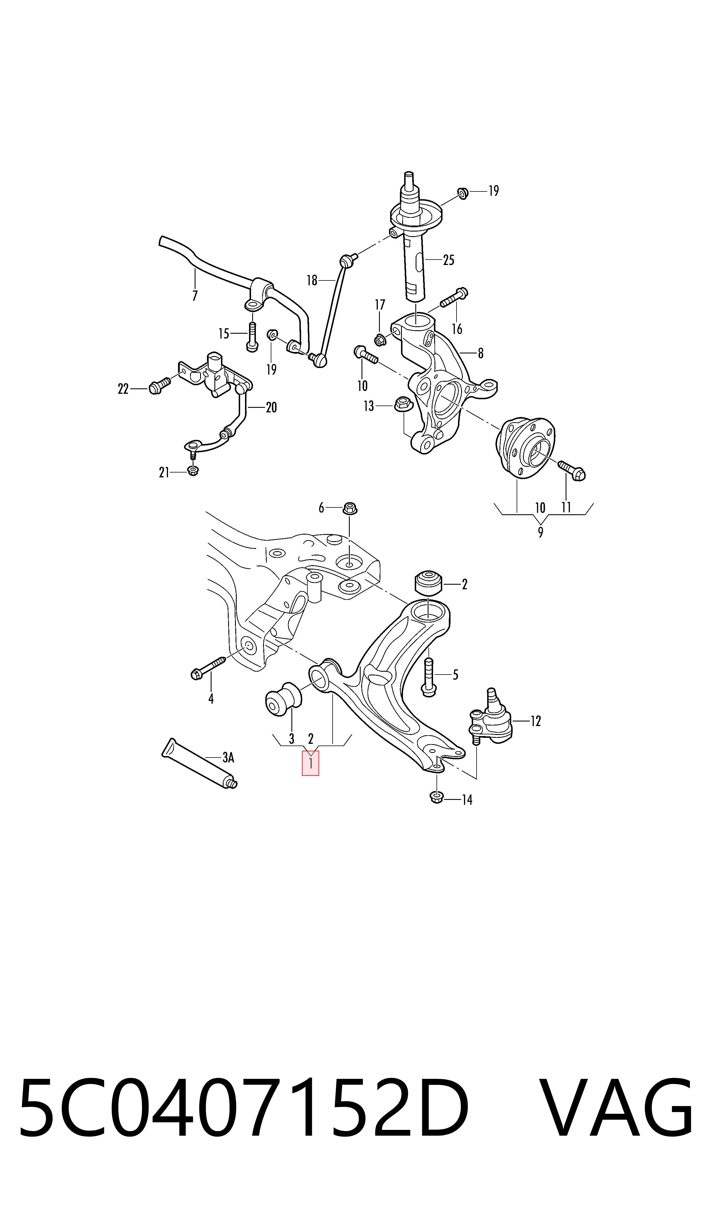 5C0407152D VAG