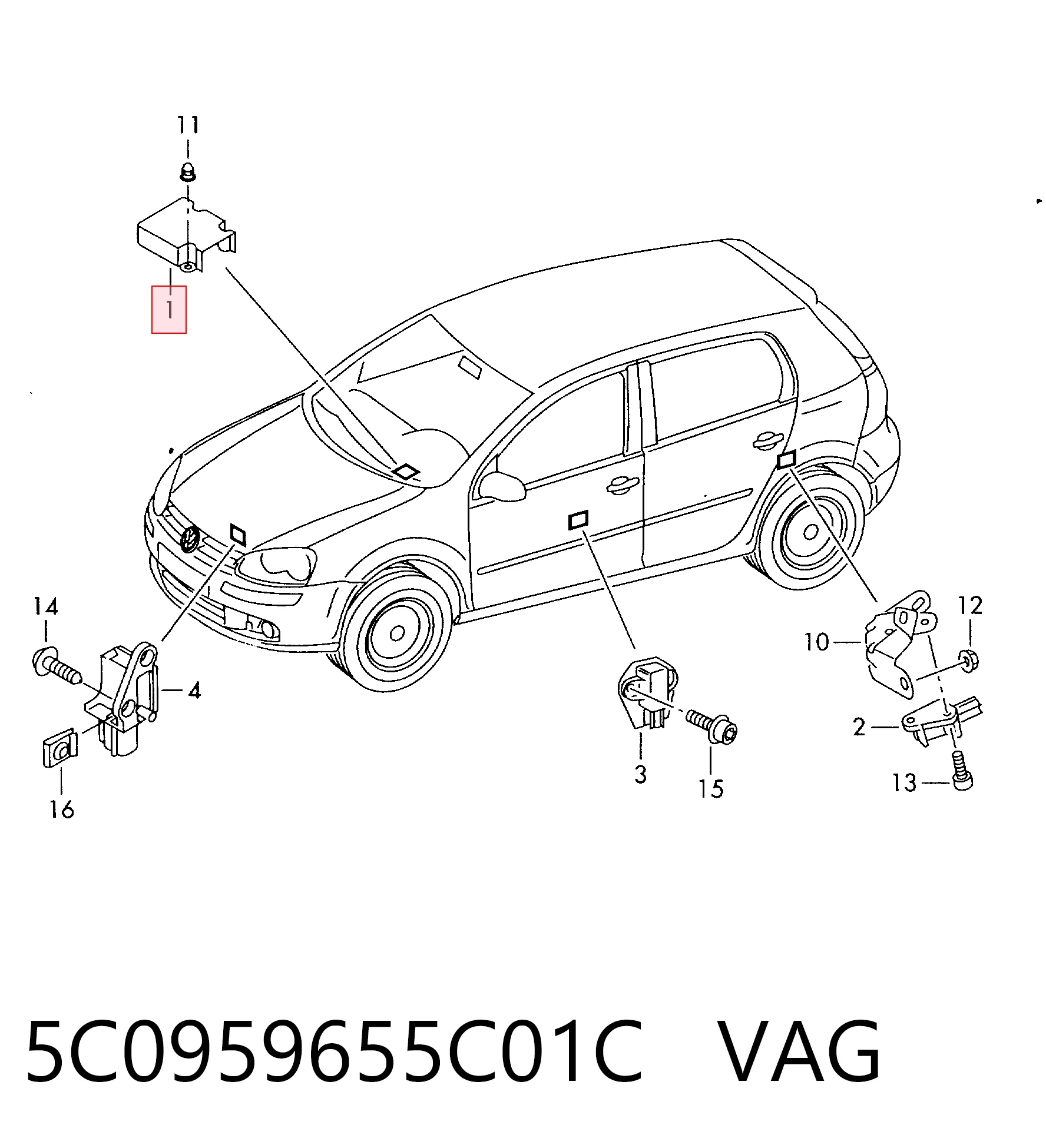 5C0959655C01C VAG