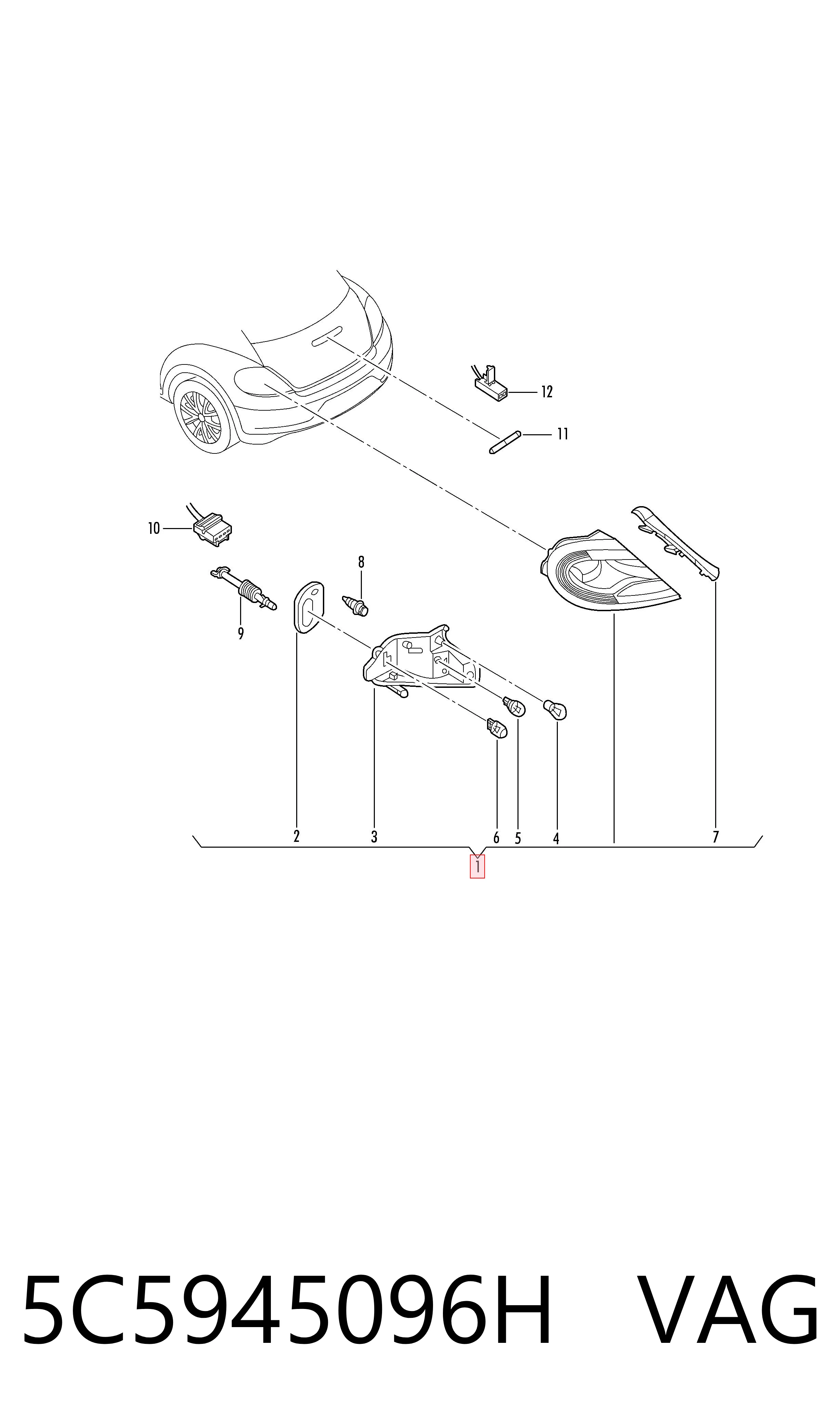5C5945096H VAG