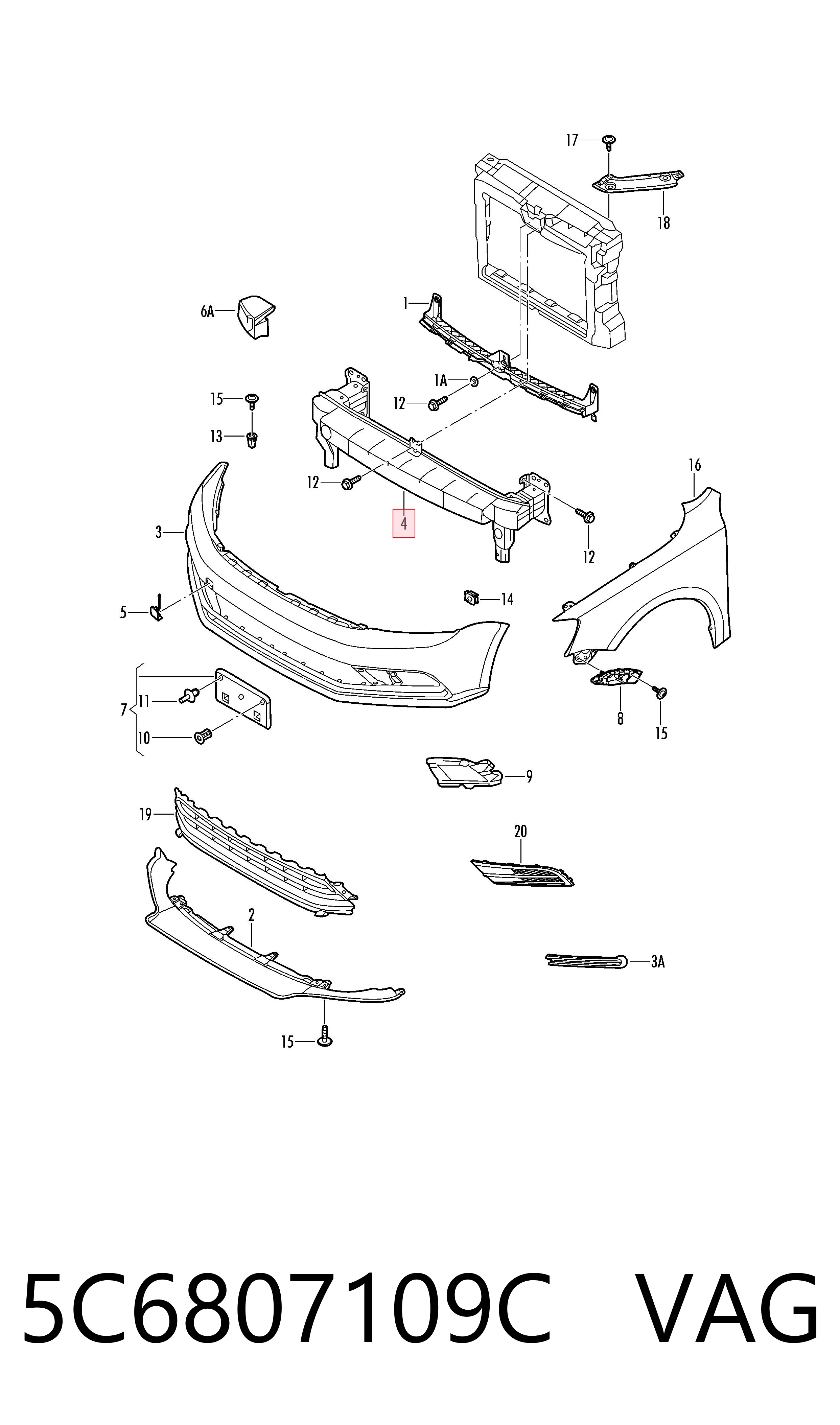 5C6807109C VAG