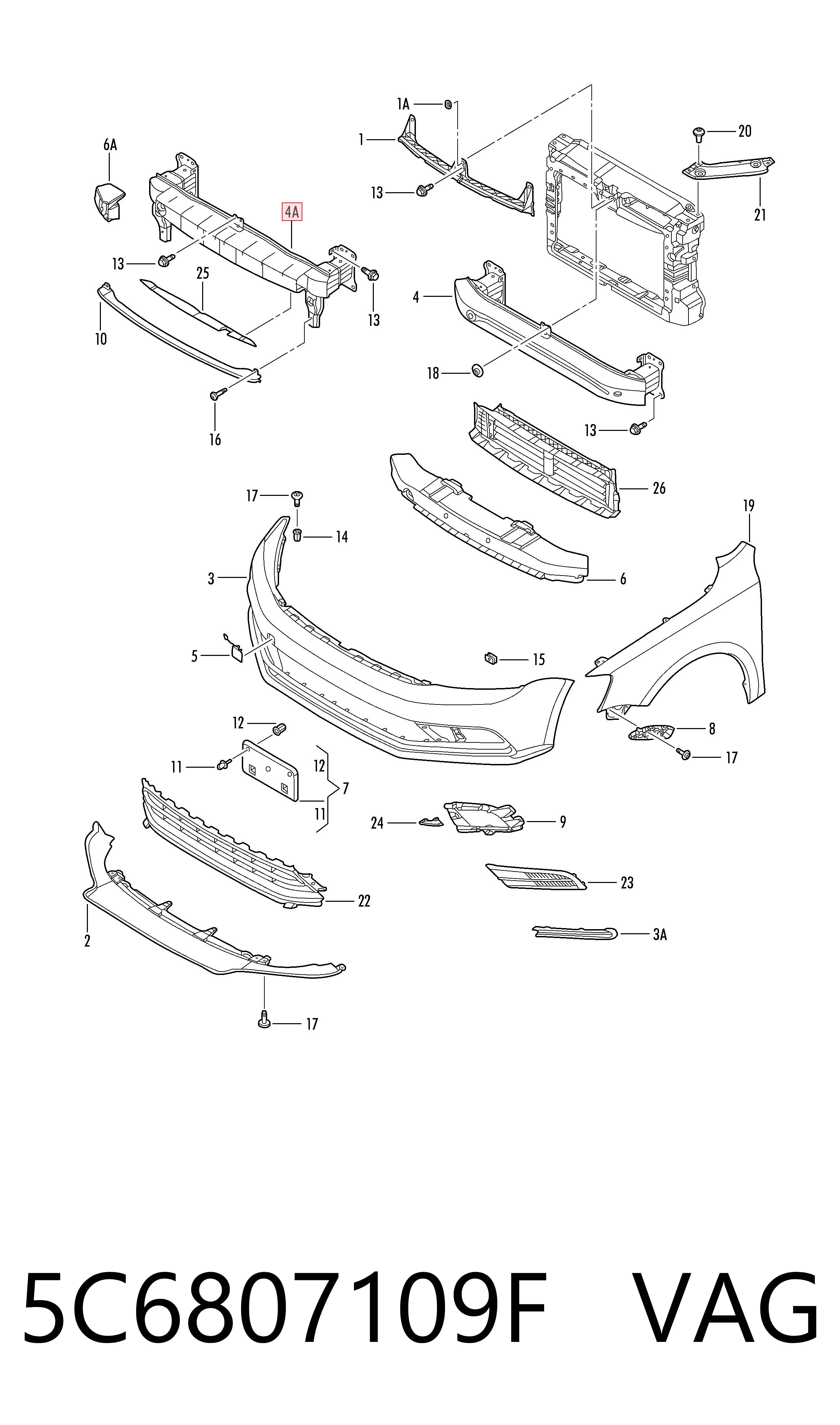 5C6807109F VAG