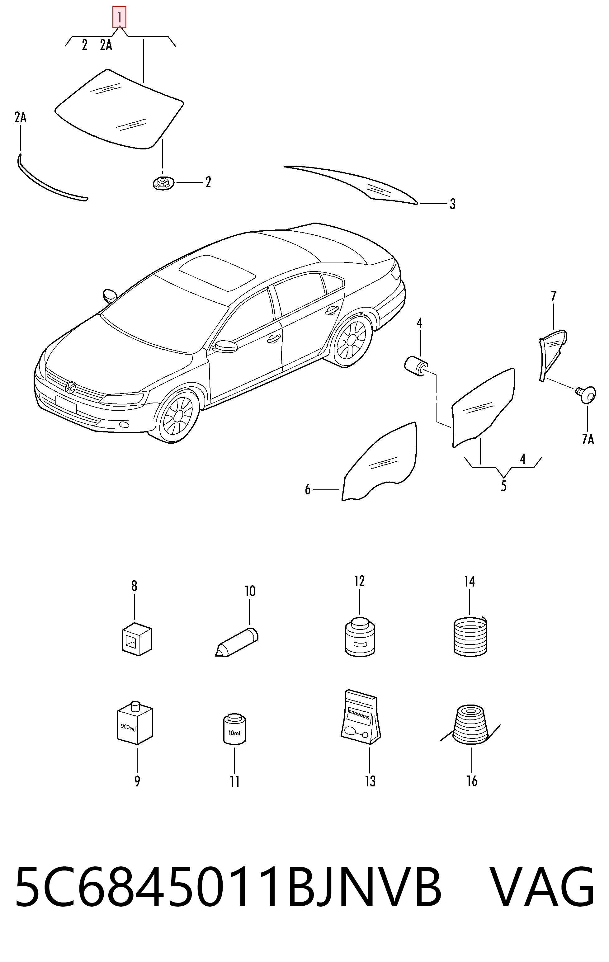 5C6845011BJNVB VAG