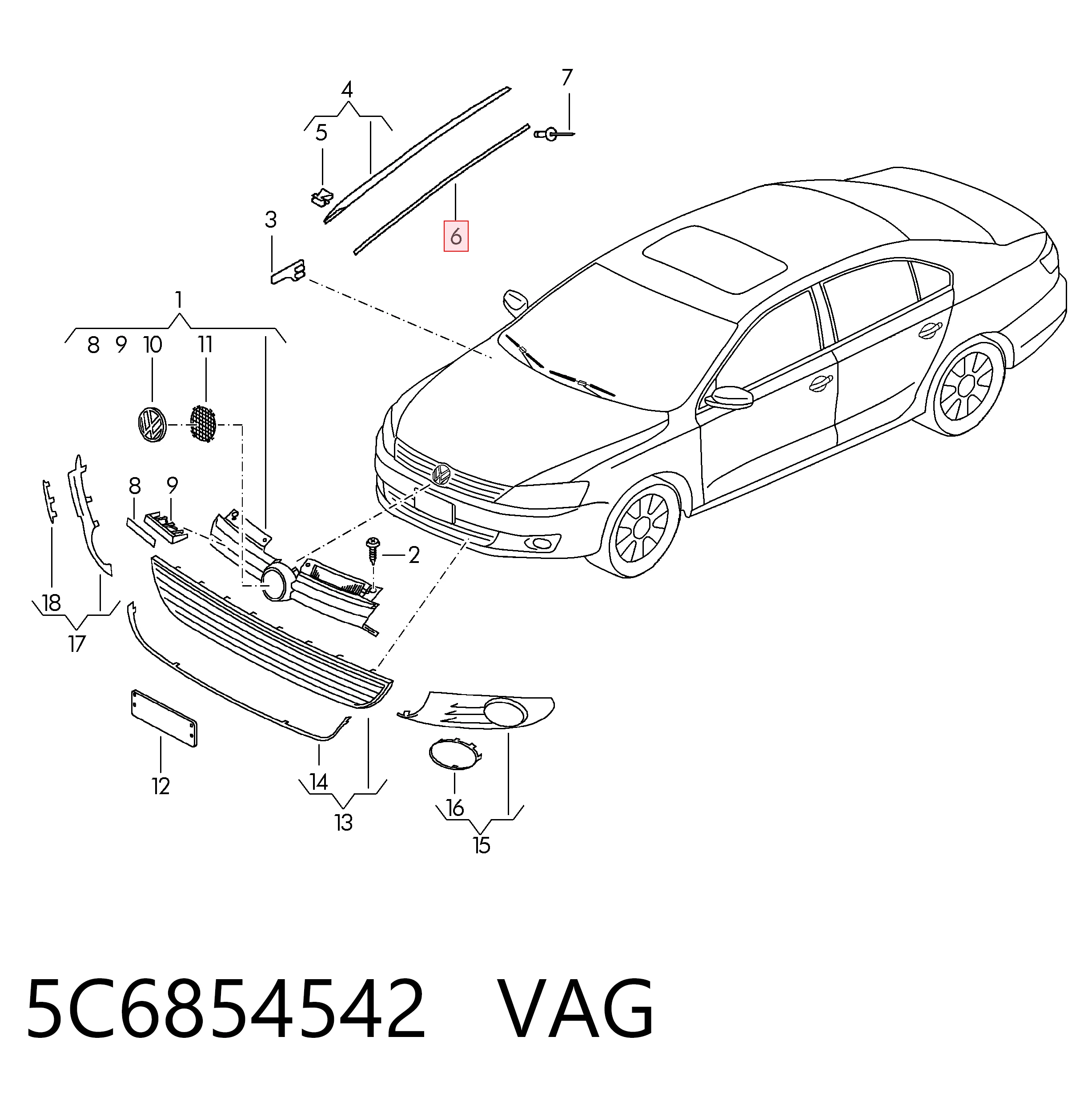 5C6854542 VAG