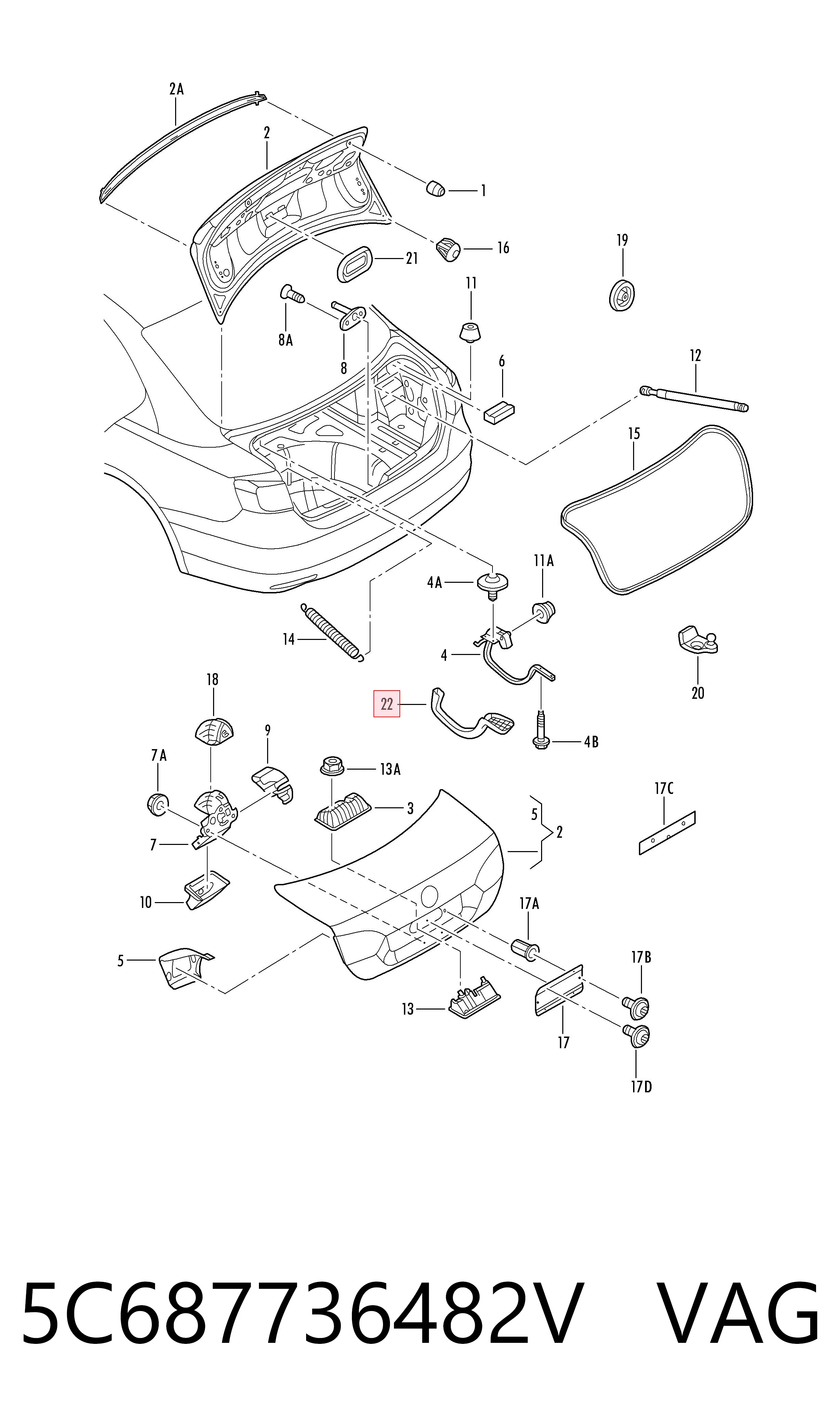 5C687736482V VAG 