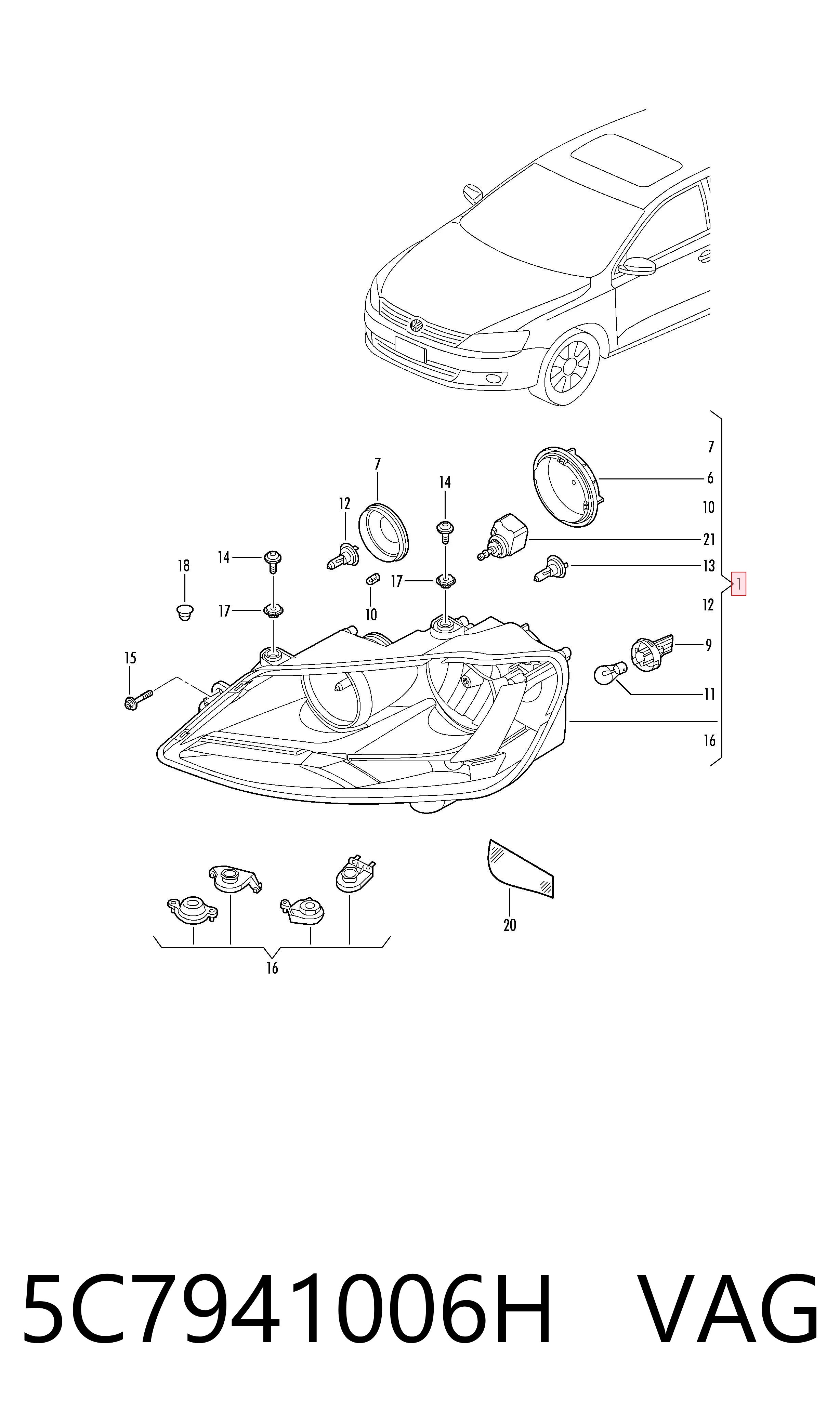 5C7941006H VAG